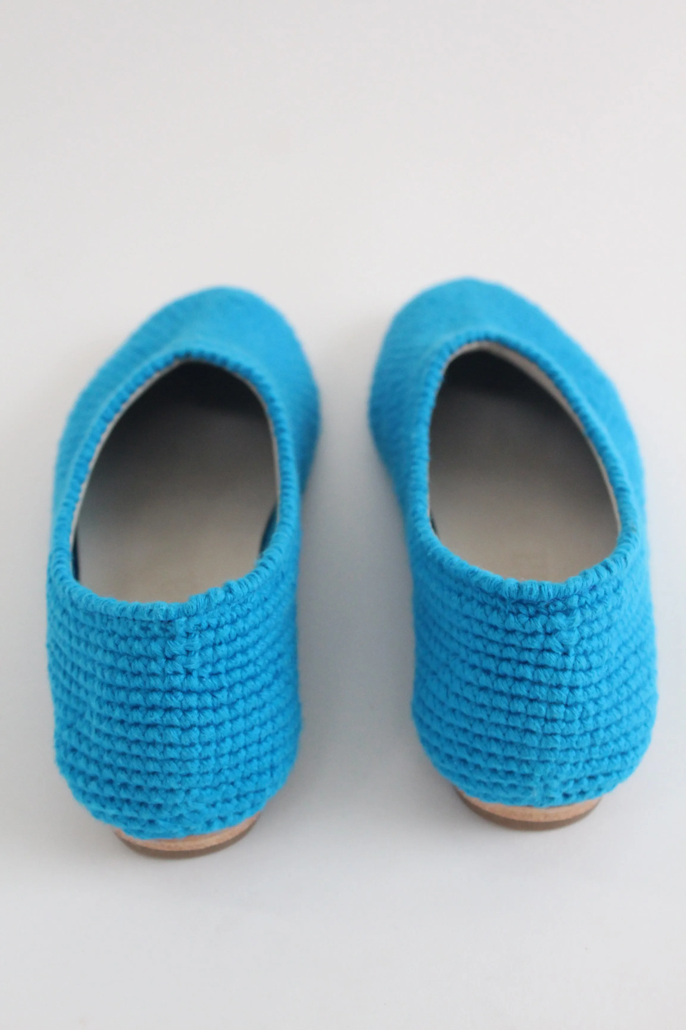 Beklina Crochet Ballet Flats Greek Blue sold by Beklina product image thumbnail 3