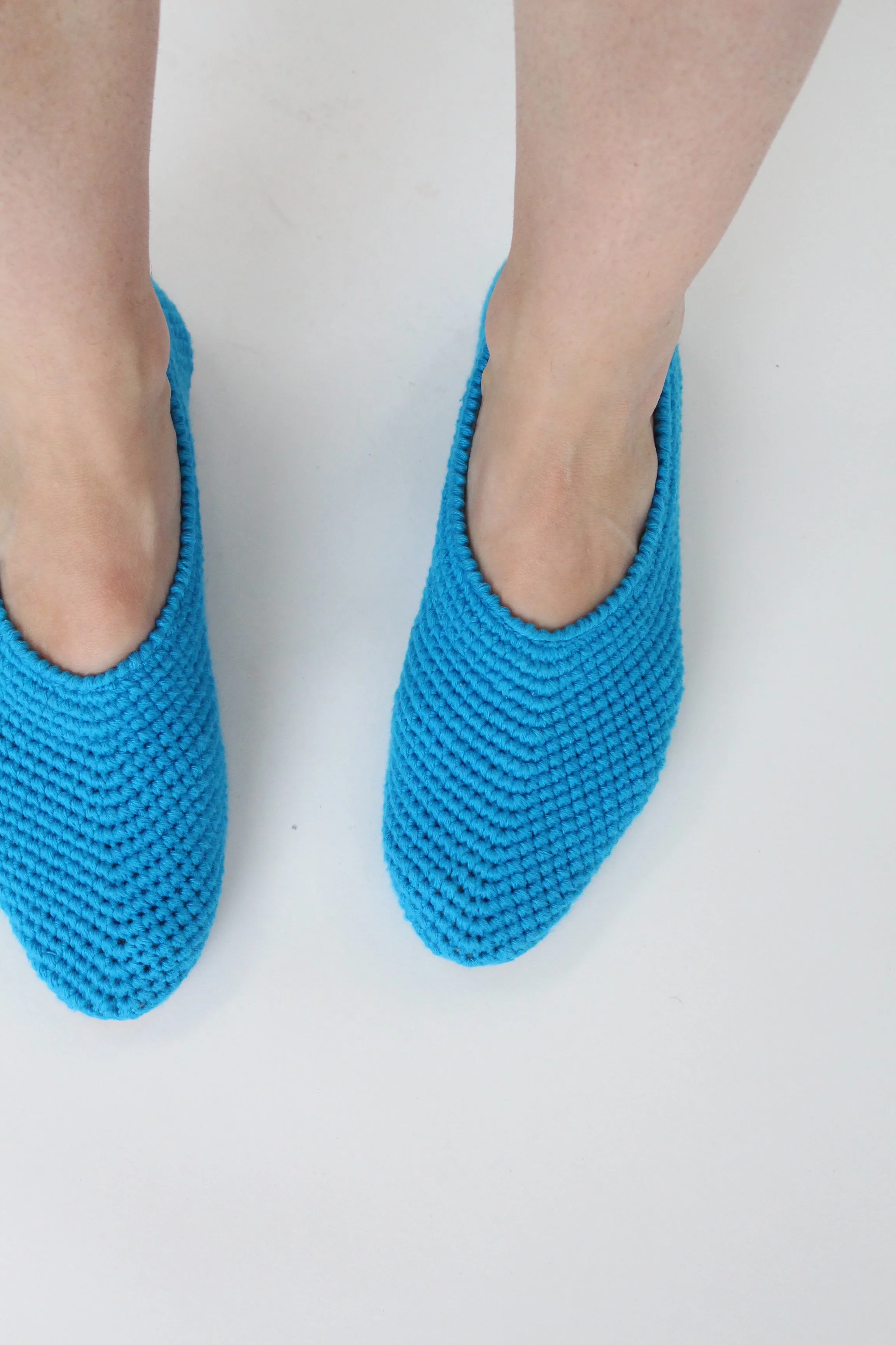Beklina Crochet Ballet Flats Greek Blue sold by Beklina product image thumbnail 5