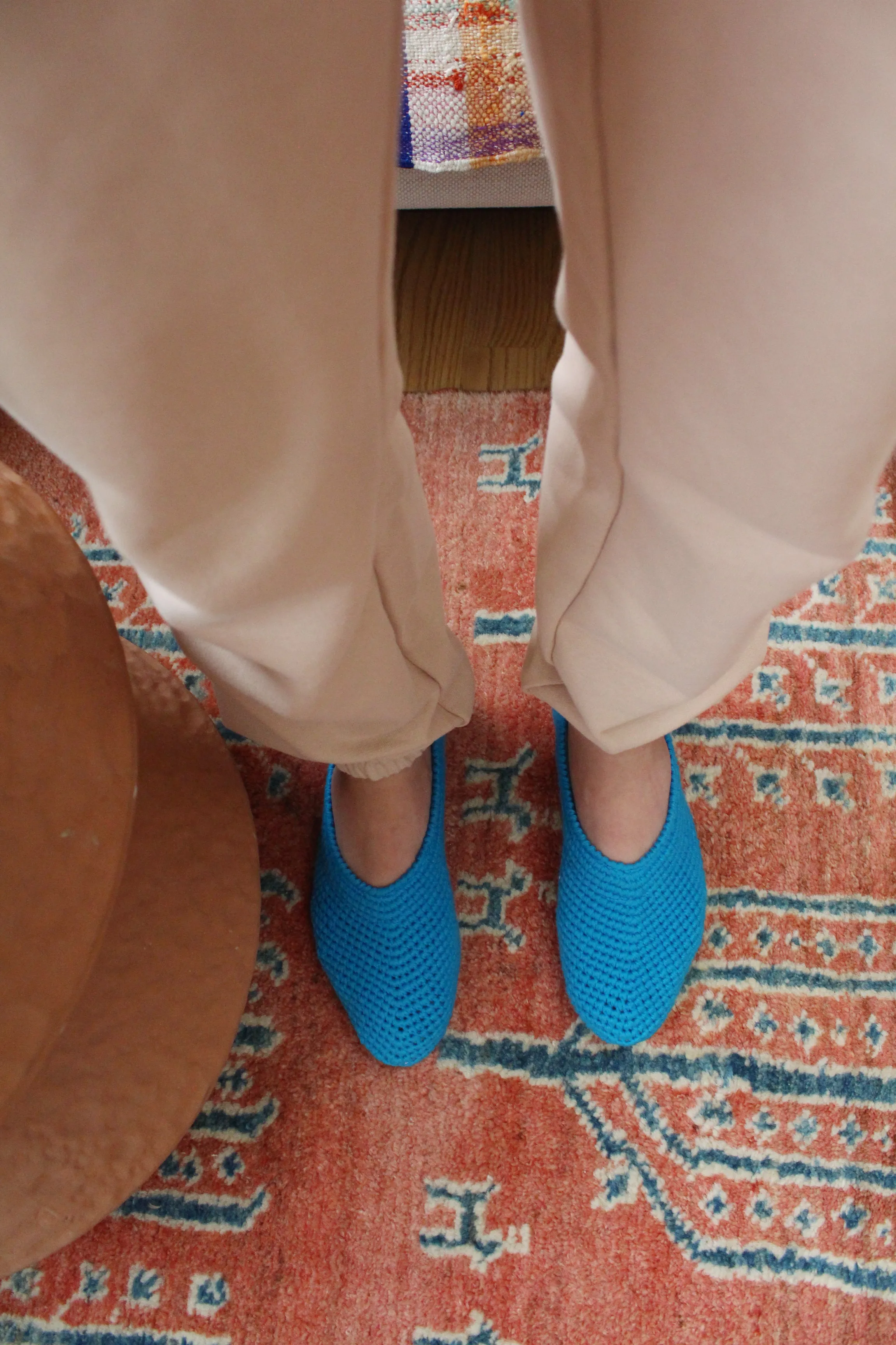 Beklina Crochet Ballet Flats Greek Blue sold by Beklina product image thumbnail 4