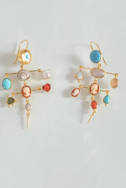 Grainne Morton Layered Victorian Drop sold by Beklina