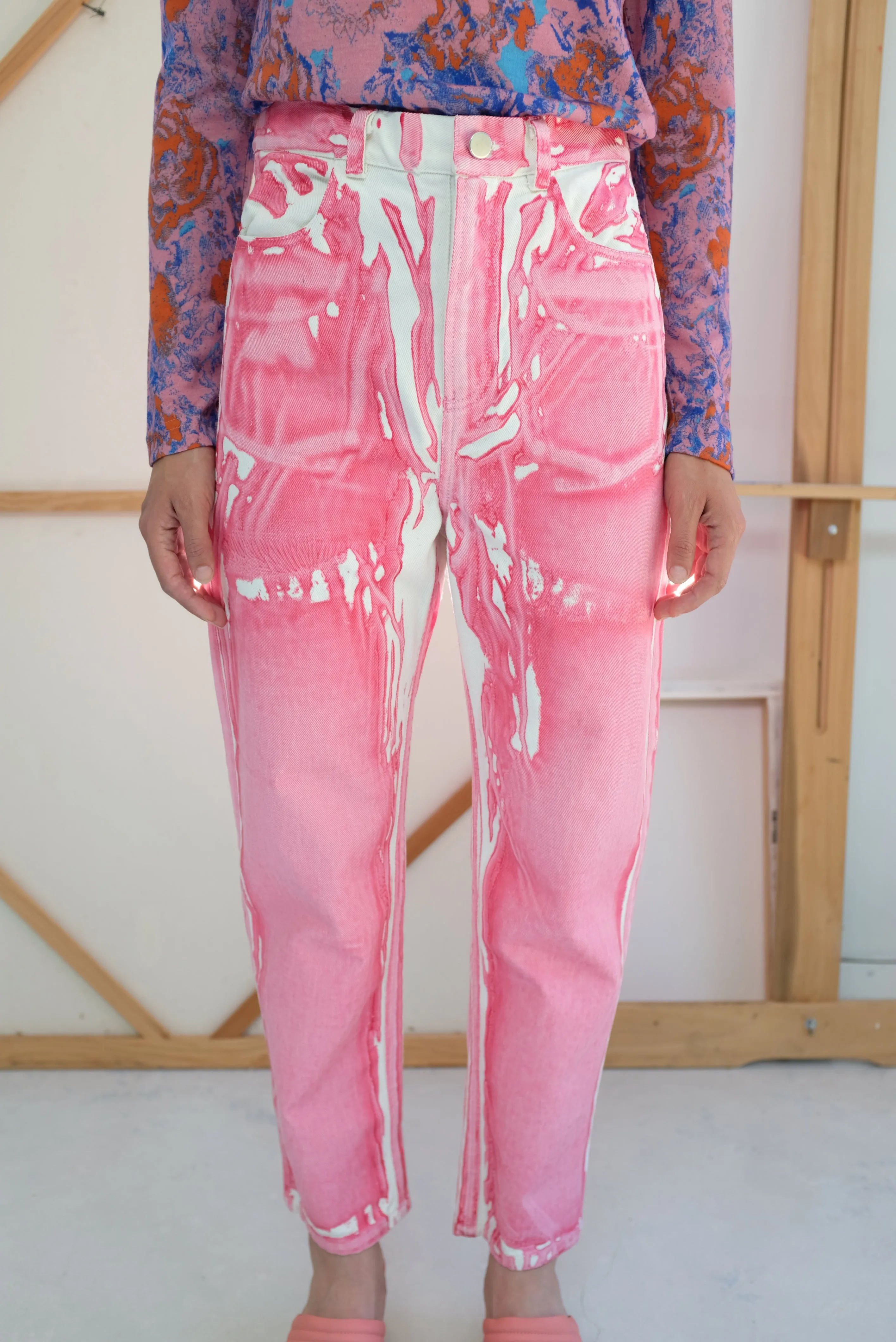 Anntian Womens Pant Screenprint A sold by Beklina