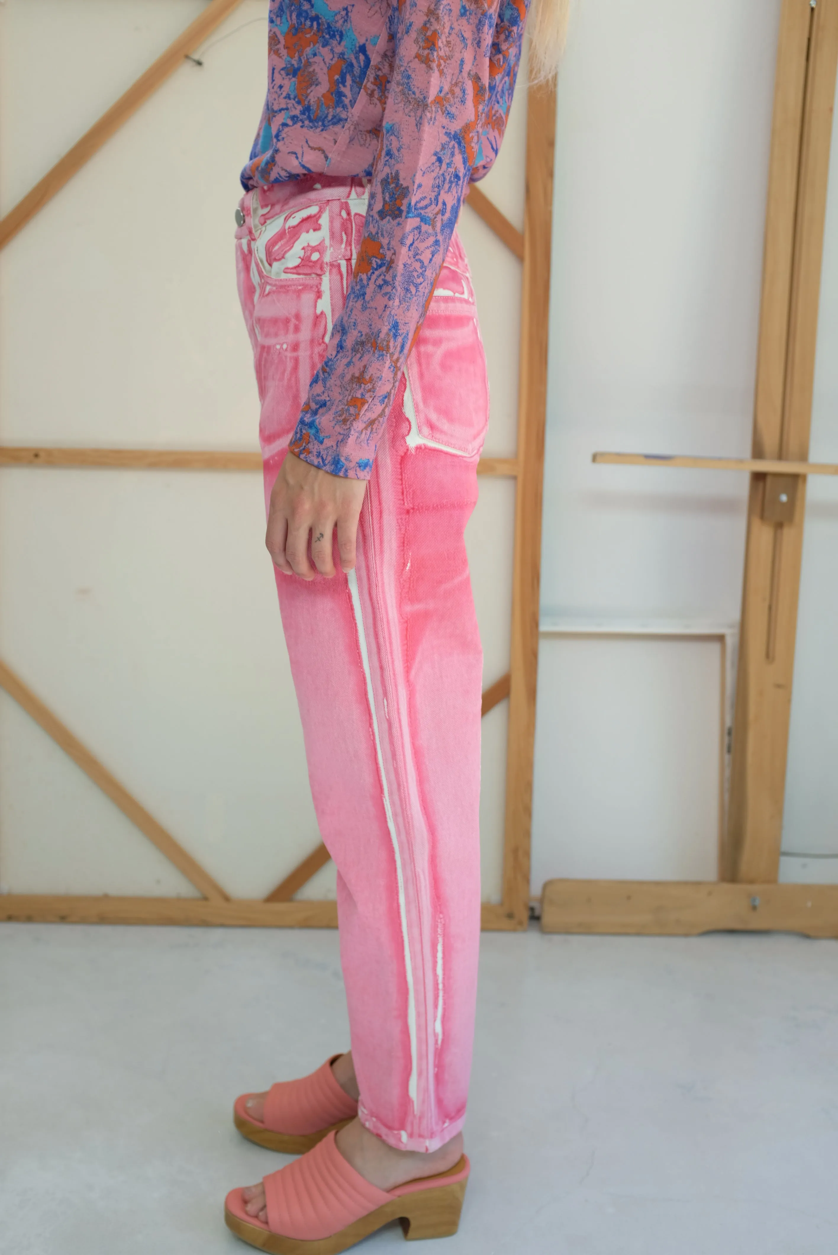 Anntian Womens Pant Screenprint A sold by Beklina product image thumbnail 3