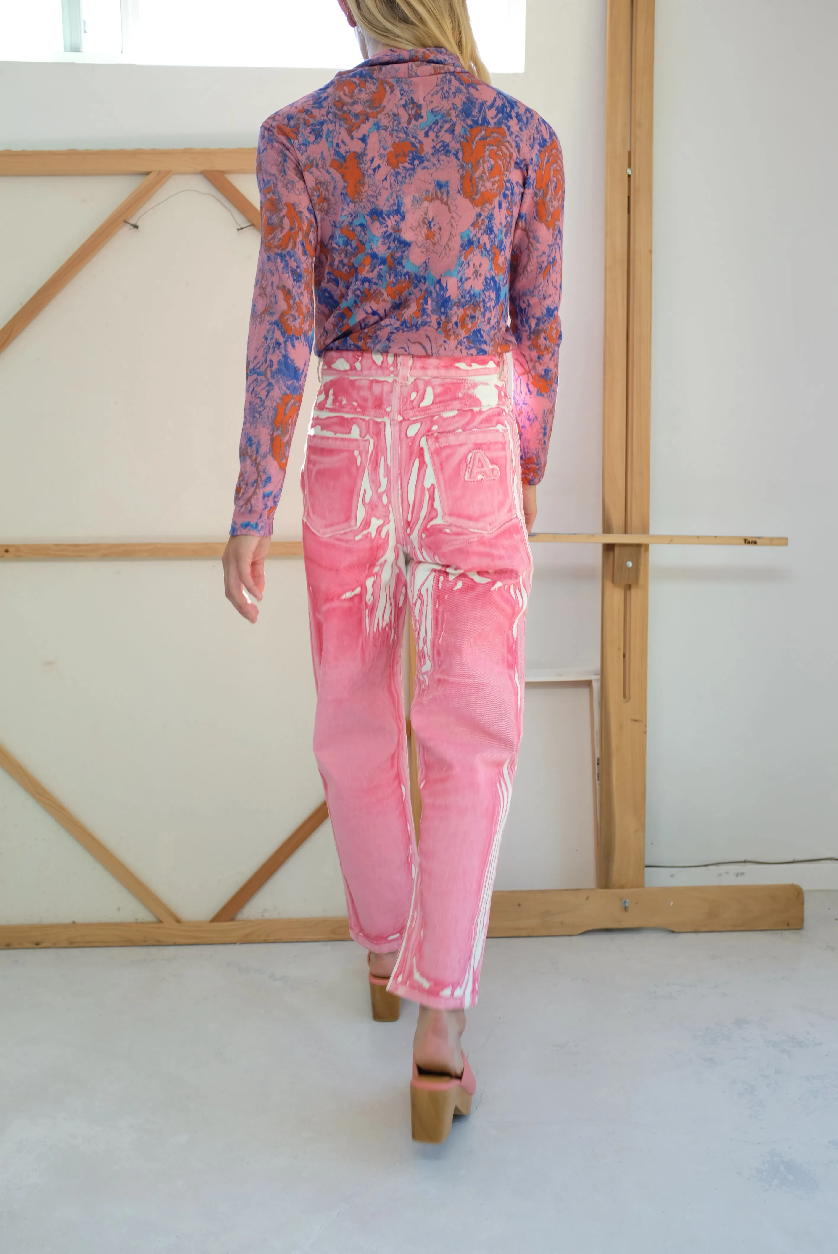 Anntian Womens Pant Screenprint A sold by Beklina product image thumbnail 4