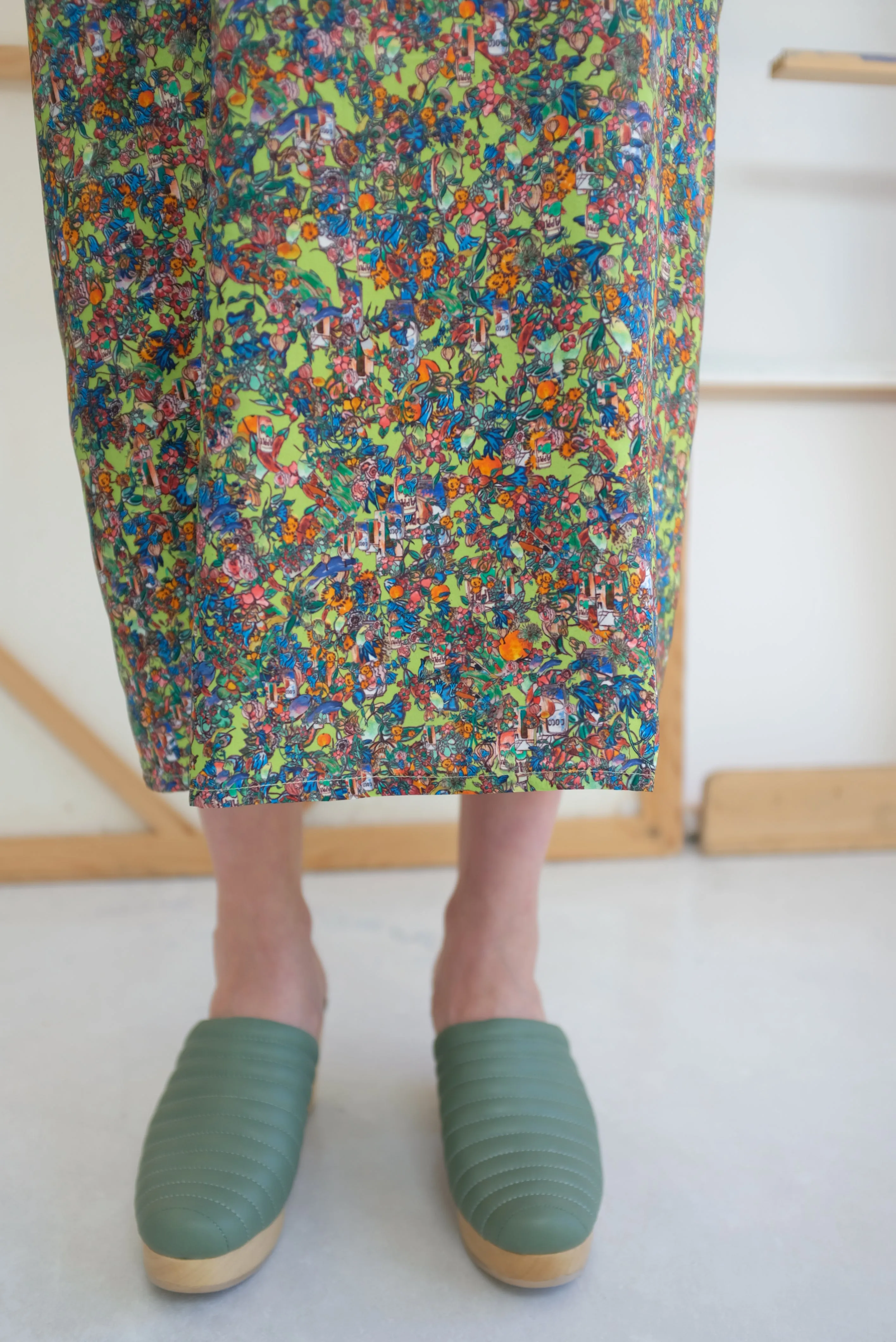 Anntian Silk Simple Dress Print H sold by Beklina product image thumbnail 3