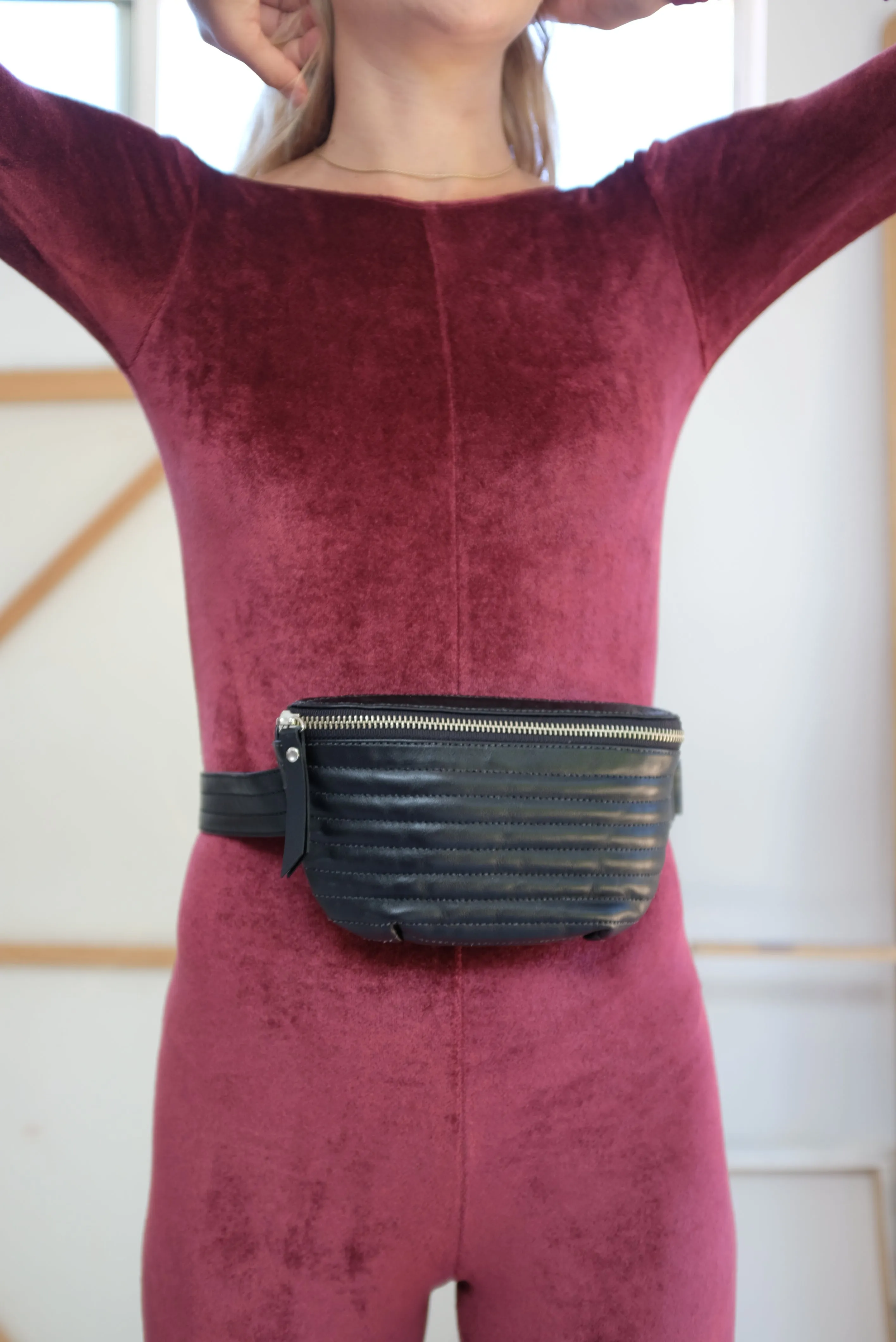 Baserange Odia Unitard Burgundy sold by Beklina product image thumbnail 2