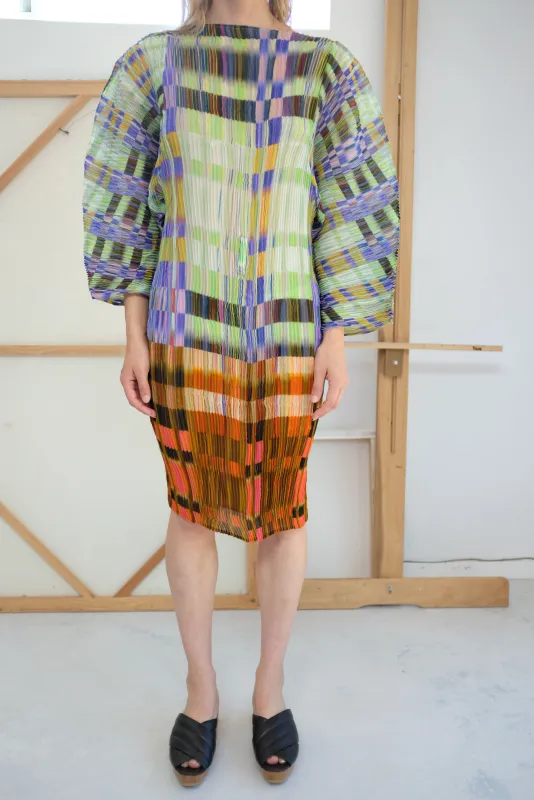 Julia Heuer Ramo Short Dress Madras made by Julia Heuer