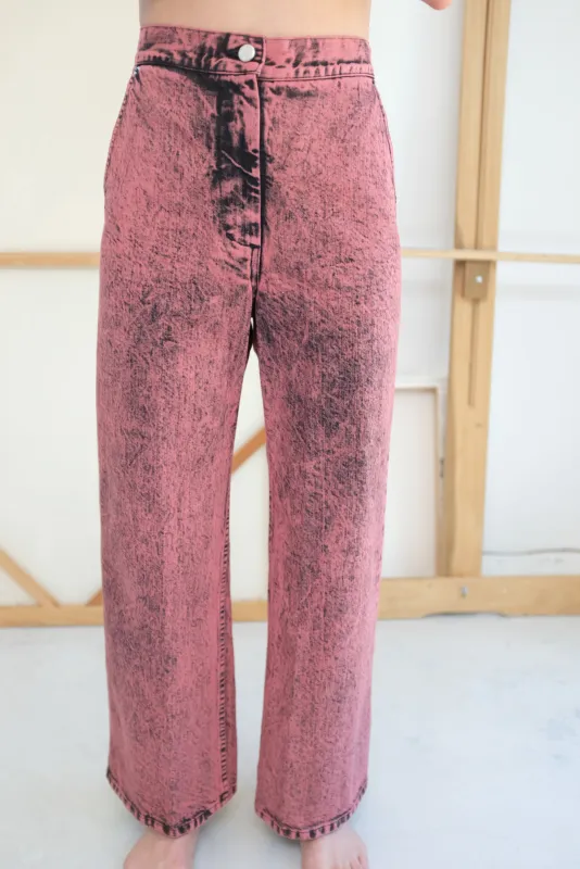 Rachel Comey Clean Bishop Pant Guava made by Rachel Comey