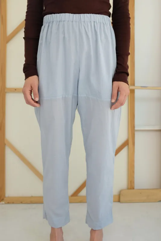 Beklina Fuggiamo Pant Light Blue made by Beklina