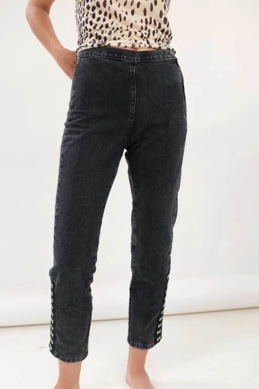 Rachel Comey Hook Pant Washed Black made by Rachel Comey