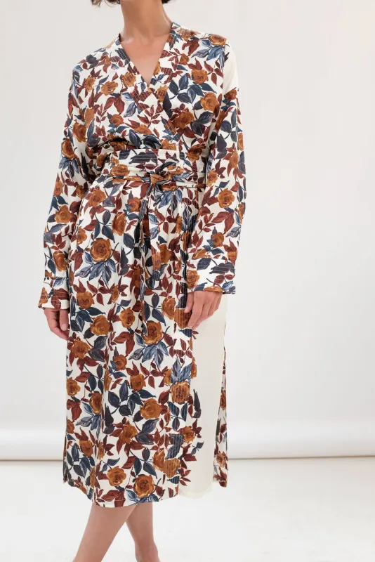 Rachel Comey Toga Dress Brown made by Rachel Comey