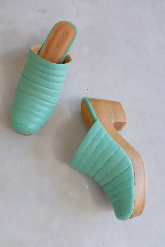 Beklina Ribbed Clog Lorikeet sold by Beklina