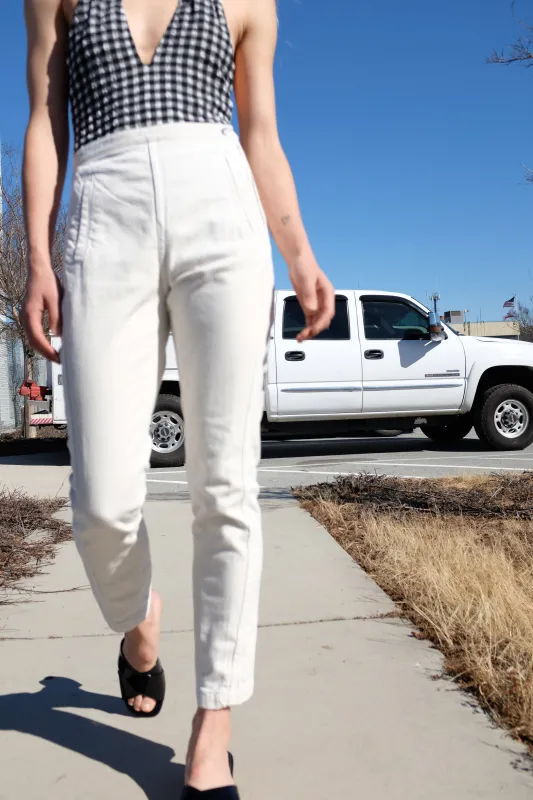 Rachel Comey Tether Pant Dirty White made by Rachel Comey