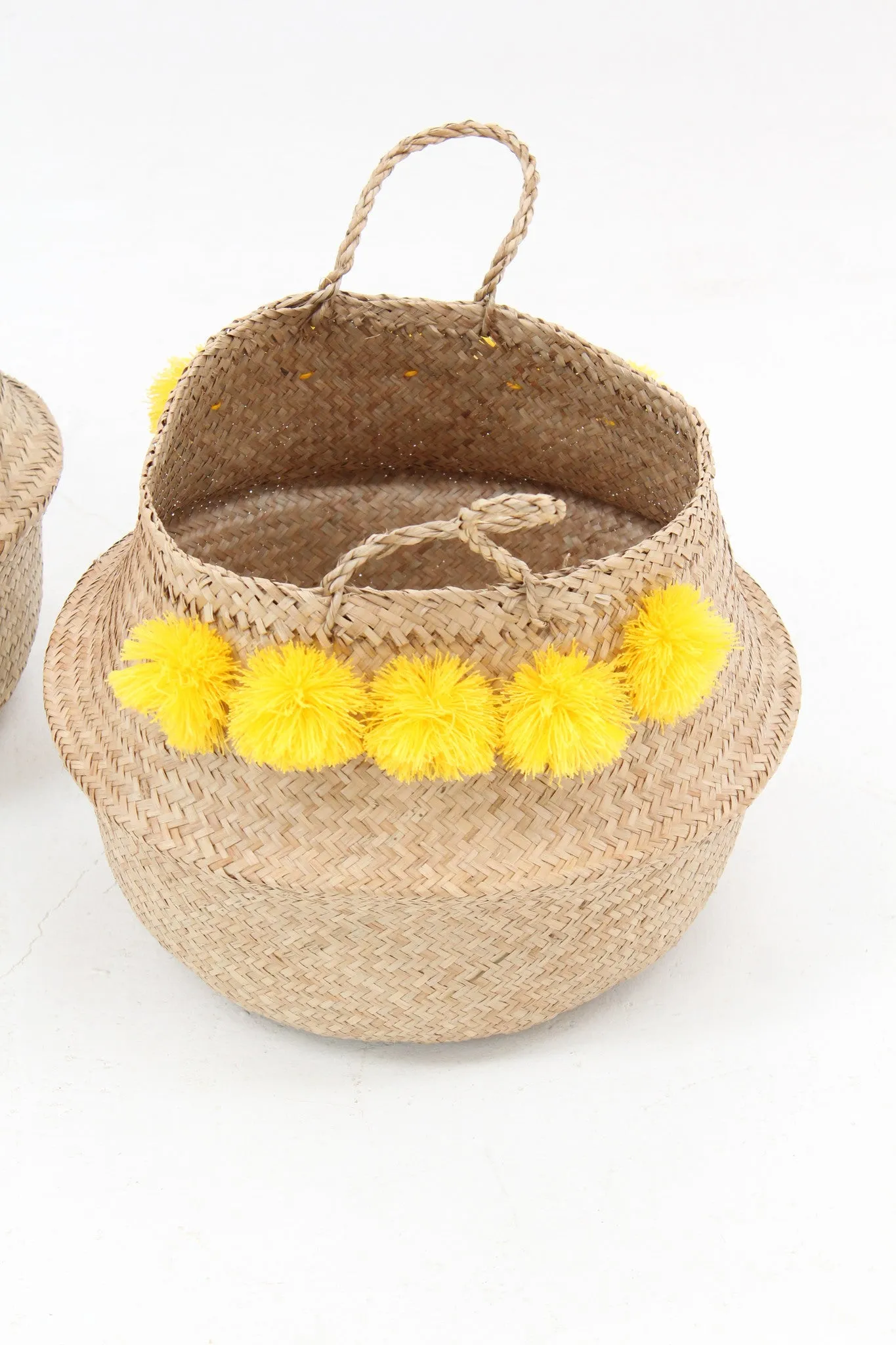 Pom Pom Basket Tall sold by Beklina product image thumbnail 3