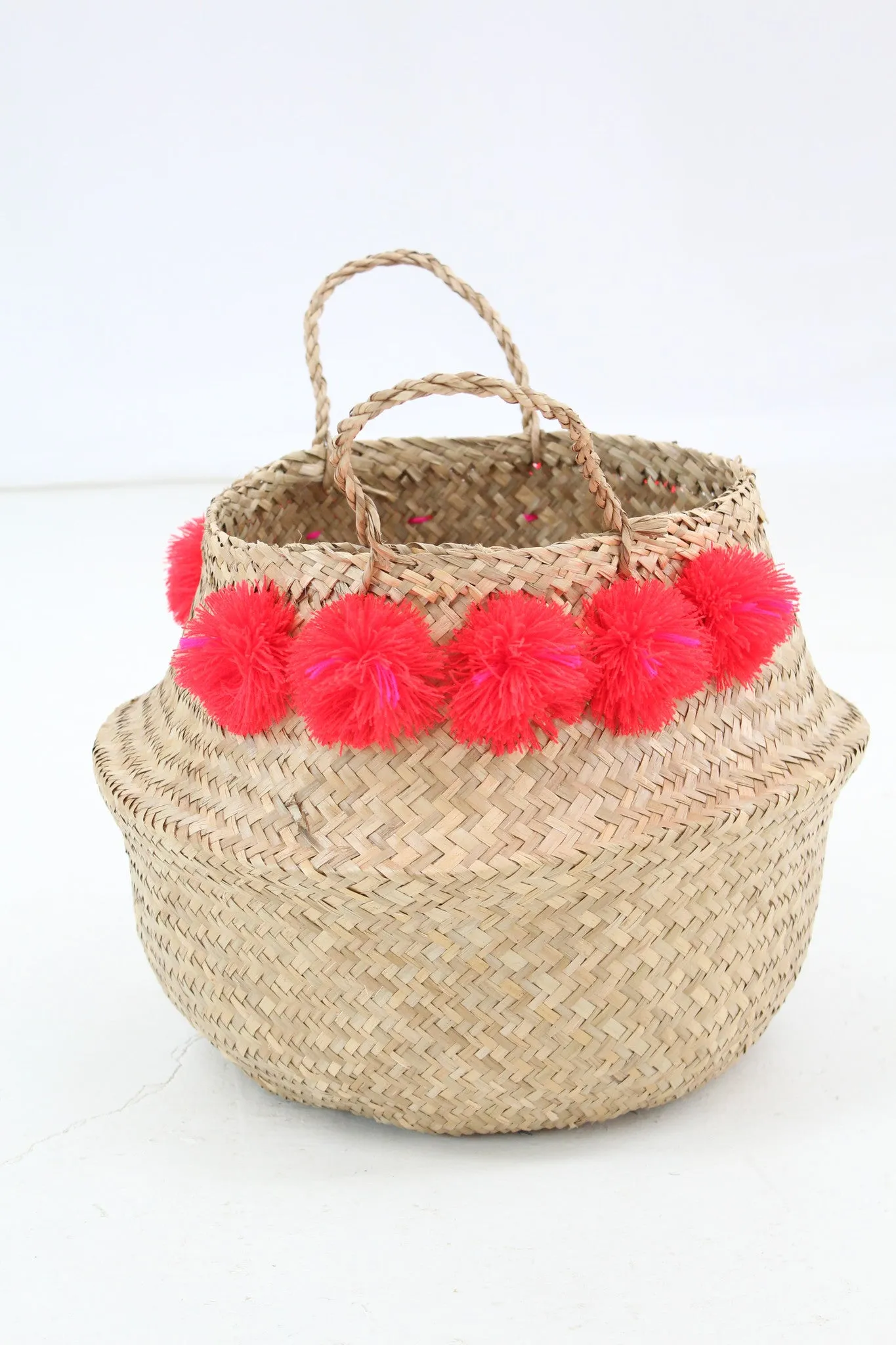 Pom Pom Basket Tall sold by Beklina product image thumbnail 5