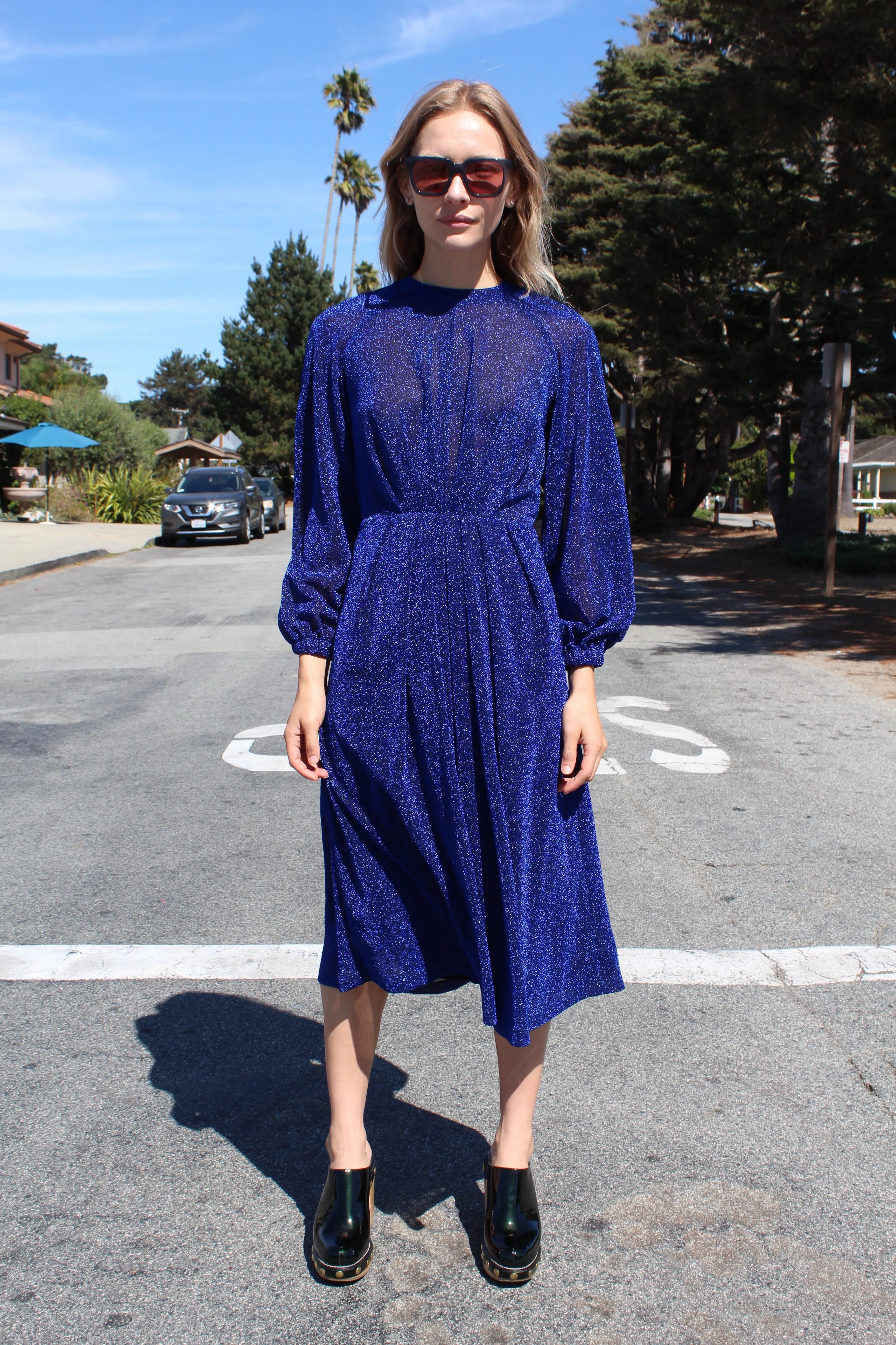 Rachel Comey Bartram Dress Blue sold by Beklina product image thumbnail 3