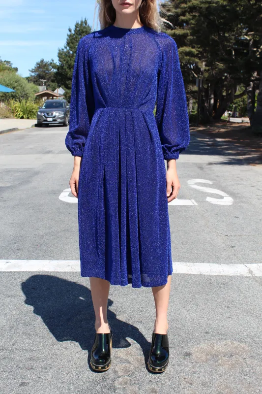 Rachel Comey Bartram Dress Blue made by Rachel Comey