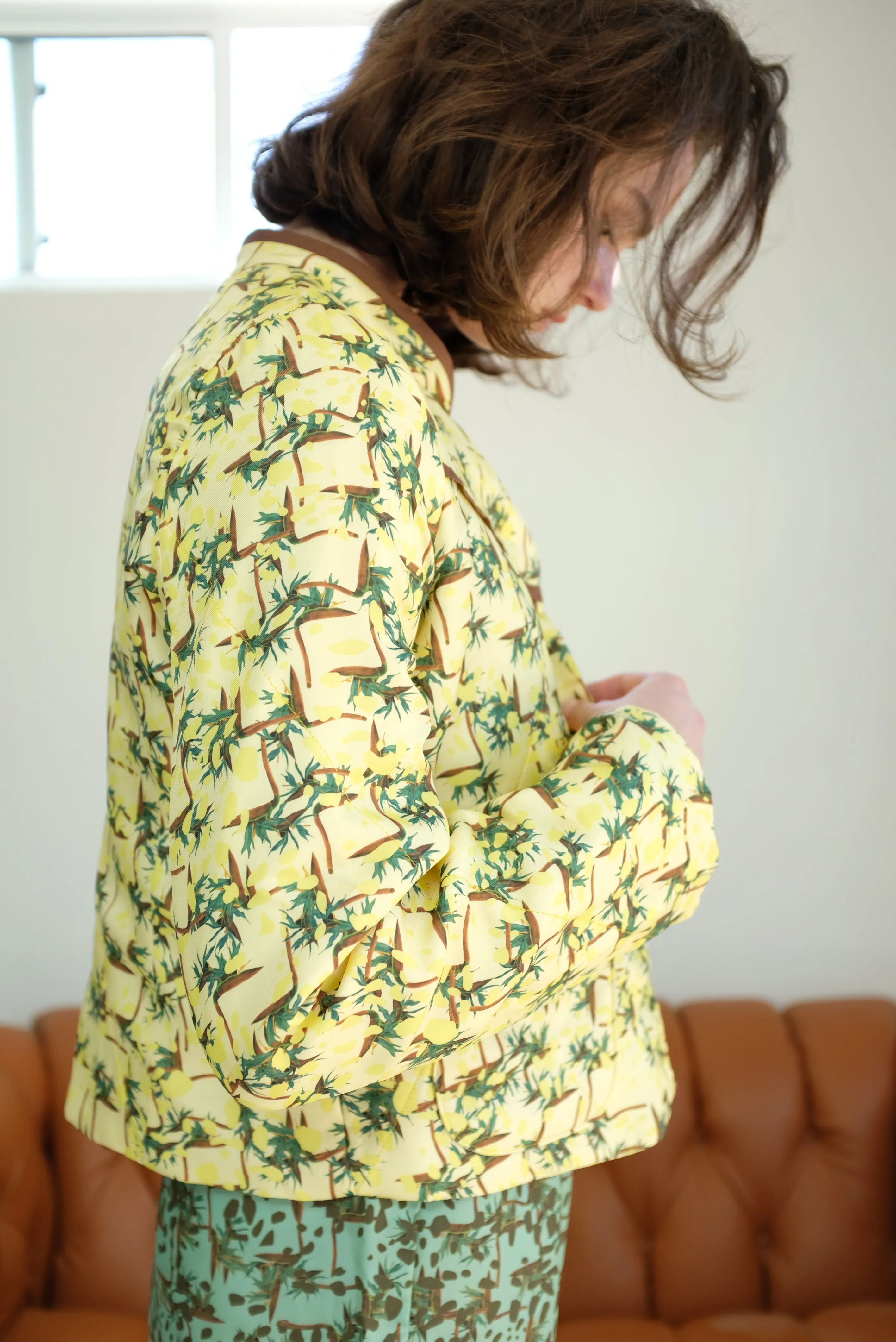 Beklina Quilted Jacket Sprezzatura Limoncello sold by Beklina product image thumbnail 5