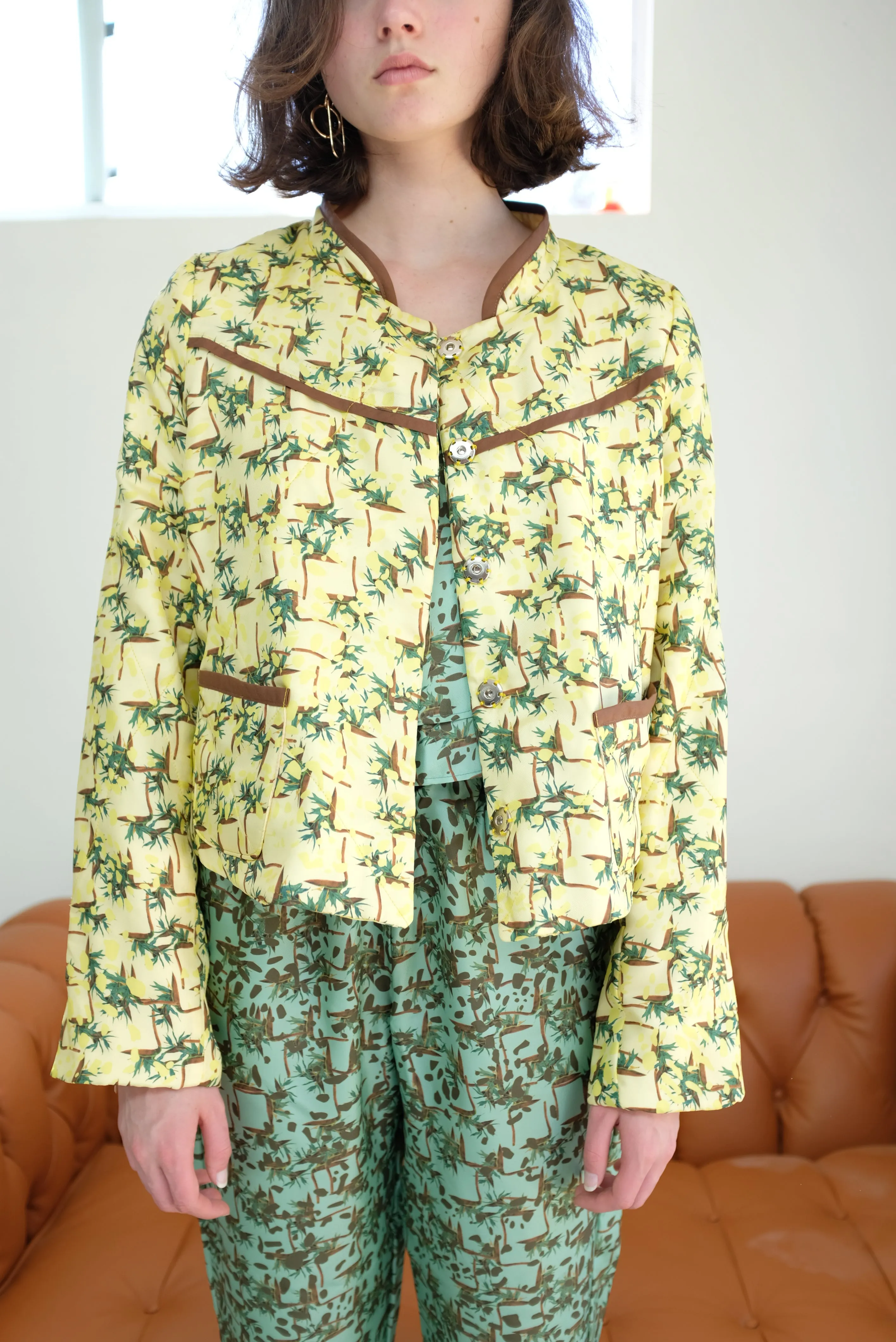 Beklina Quilted Jacket Sprezzatura Limoncello sold by Beklina product image thumbnail 3