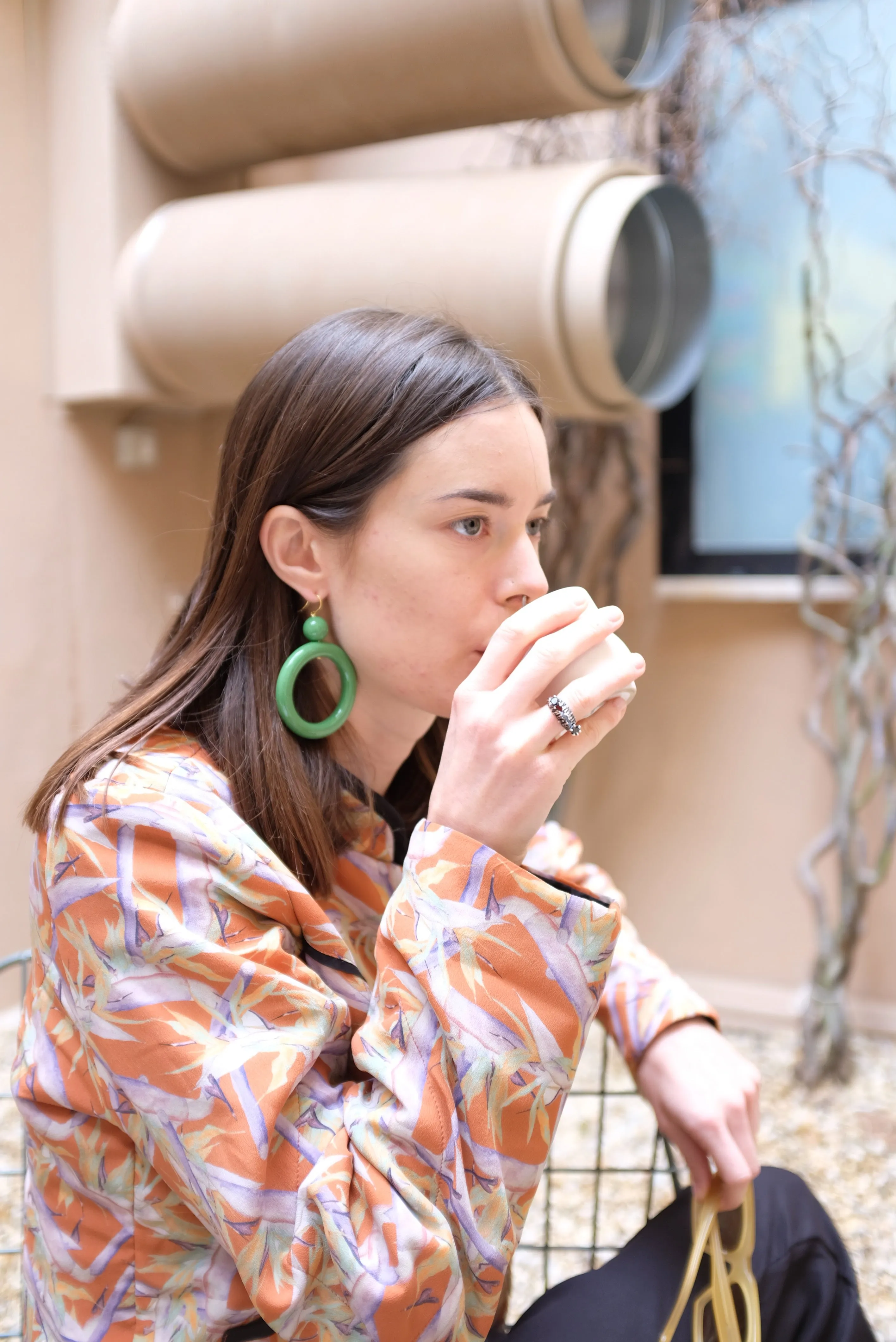 Beklina Quilted Jacket Carmella's Floral sold by Beklina product image thumbnail 5