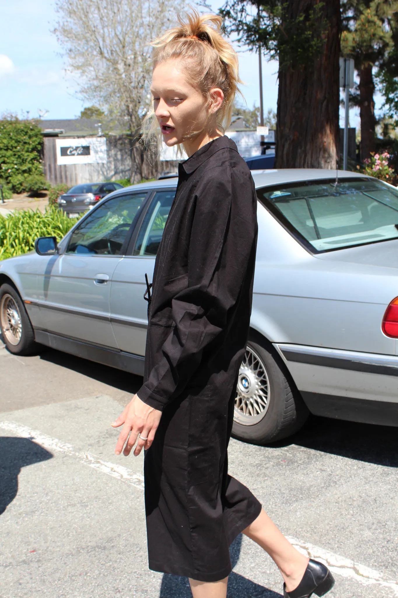 Kowtow Detour Shirt Dress Black sold by Beklina product image thumbnail 2