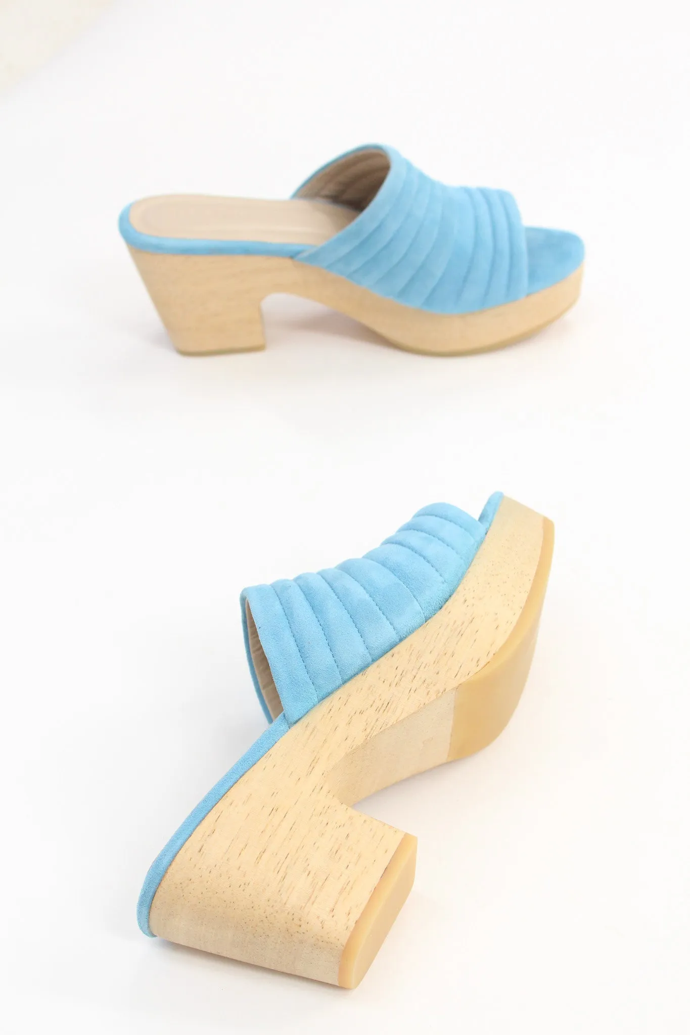 Beklina Suede Ribbed Clog Parrot sold by Beklina product image thumbnail 3