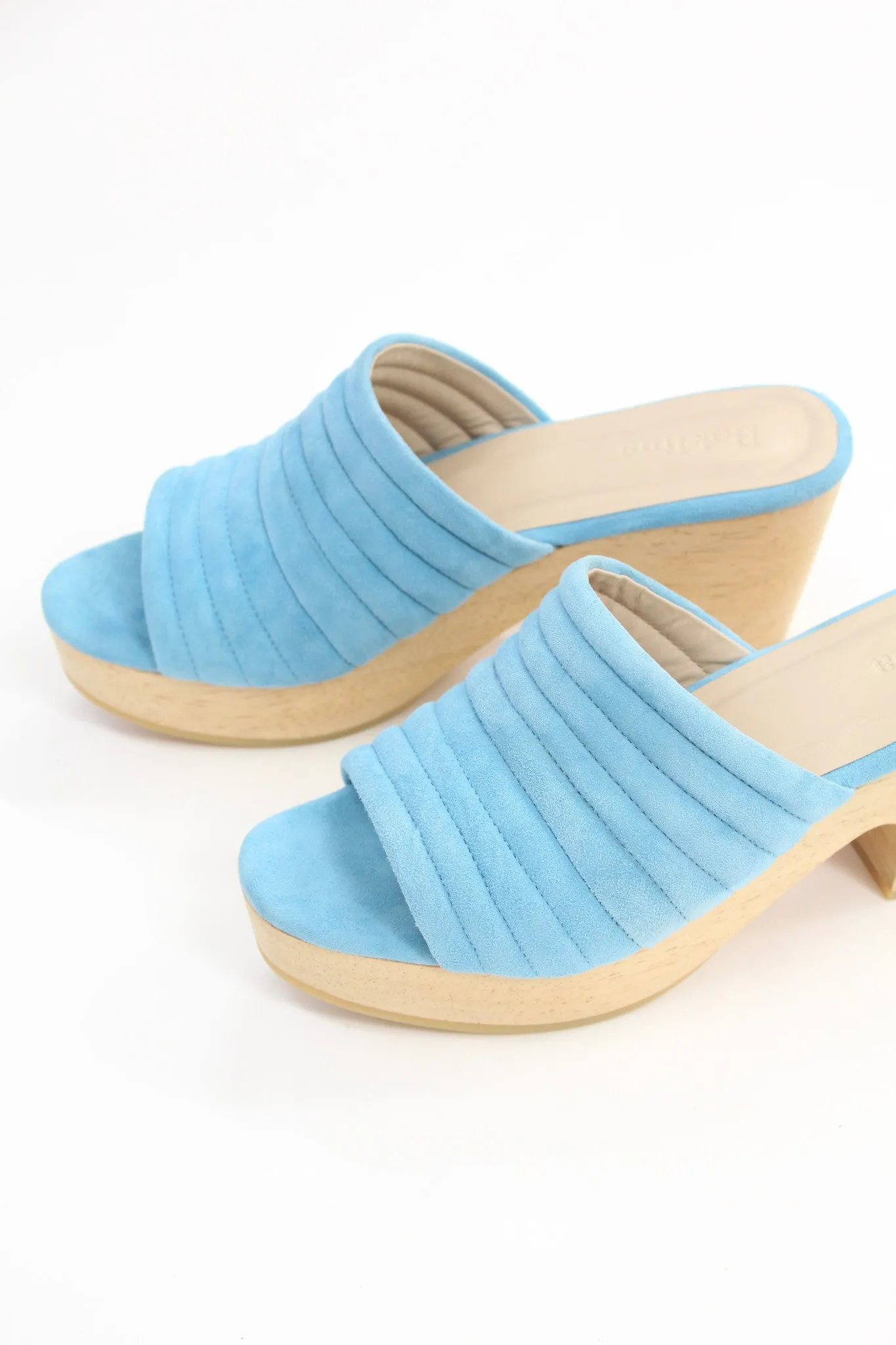 Beklina Suede Ribbed Clog Parrot sold by Beklina product image thumbnail 2