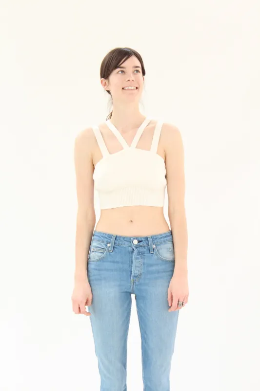 Diarte Devon Knit Top Cream made by Diarte