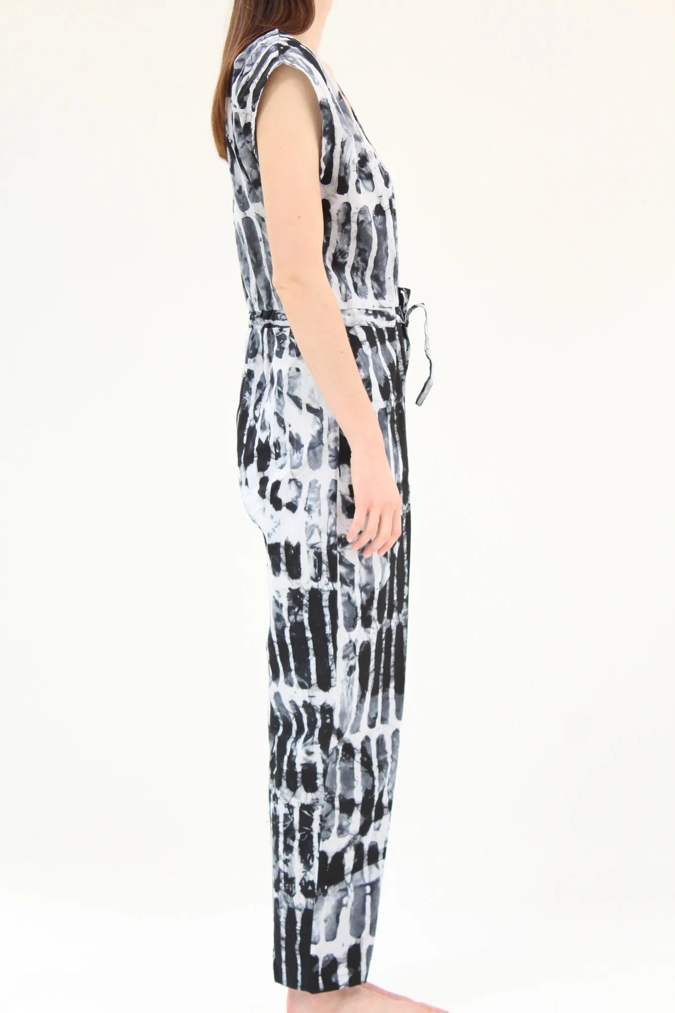 Osei Duro Accra Romper Black Chalk sold by Beklina product image thumbnail 2