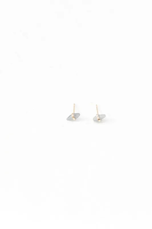 MJM Raw Blue Saphhire Earrings sold by Beklina