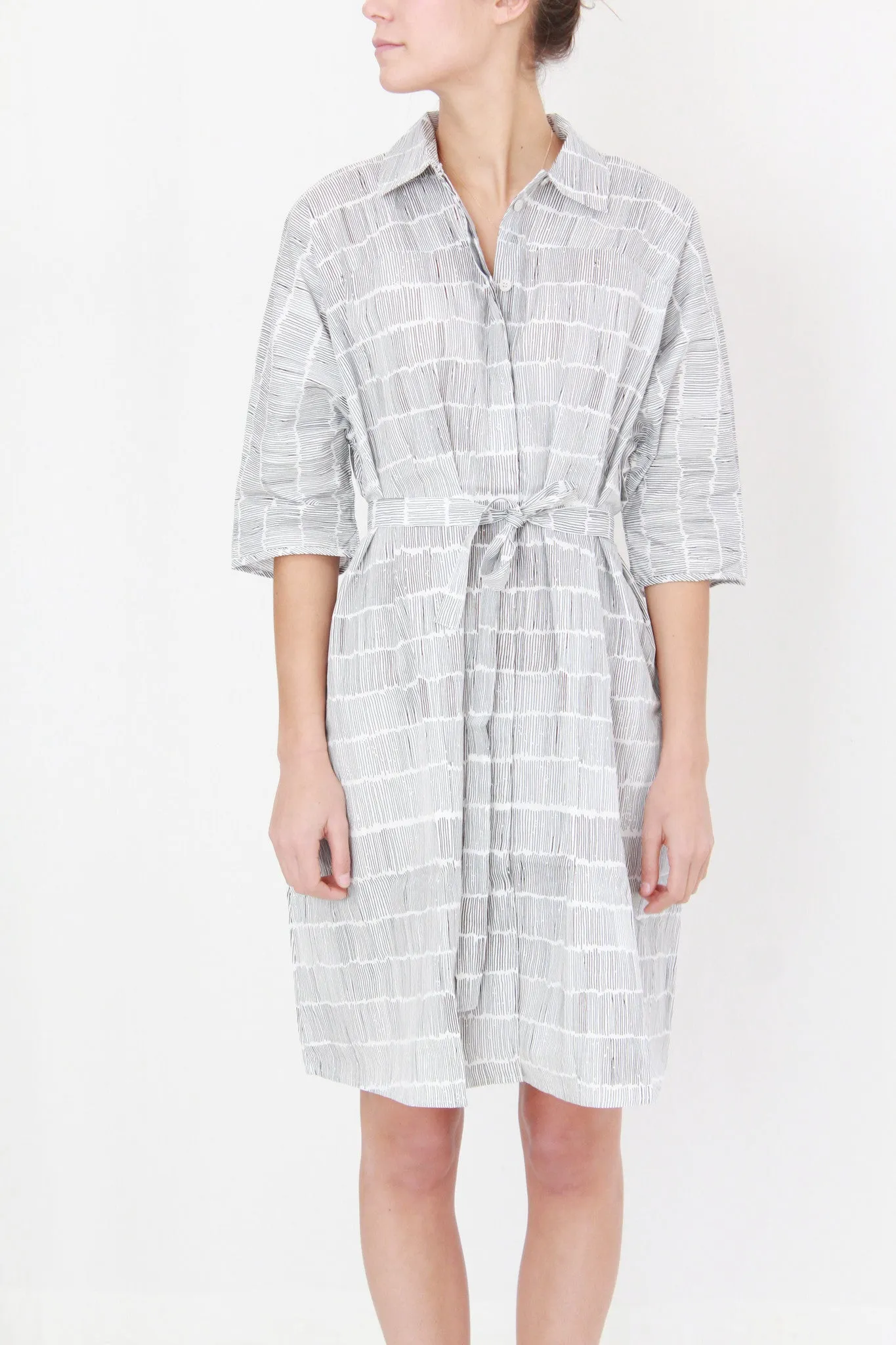 Kowtow Etched Dress Dashes On White sold by Beklina product image thumbnail 3