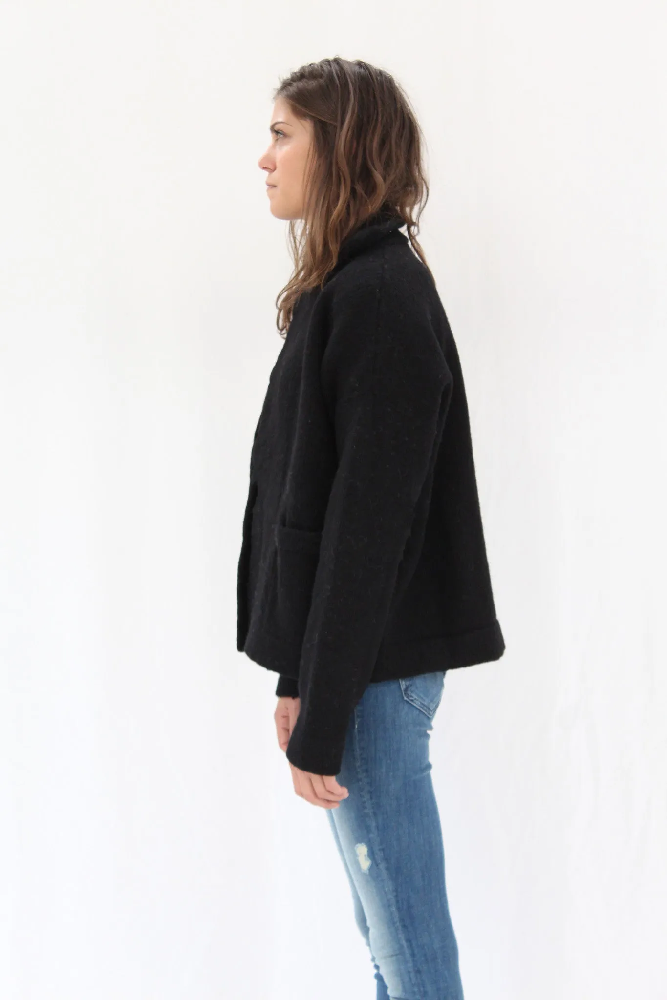 Lauren Manoogian Pea Coat Black sold by Beklina product image thumbnail 2