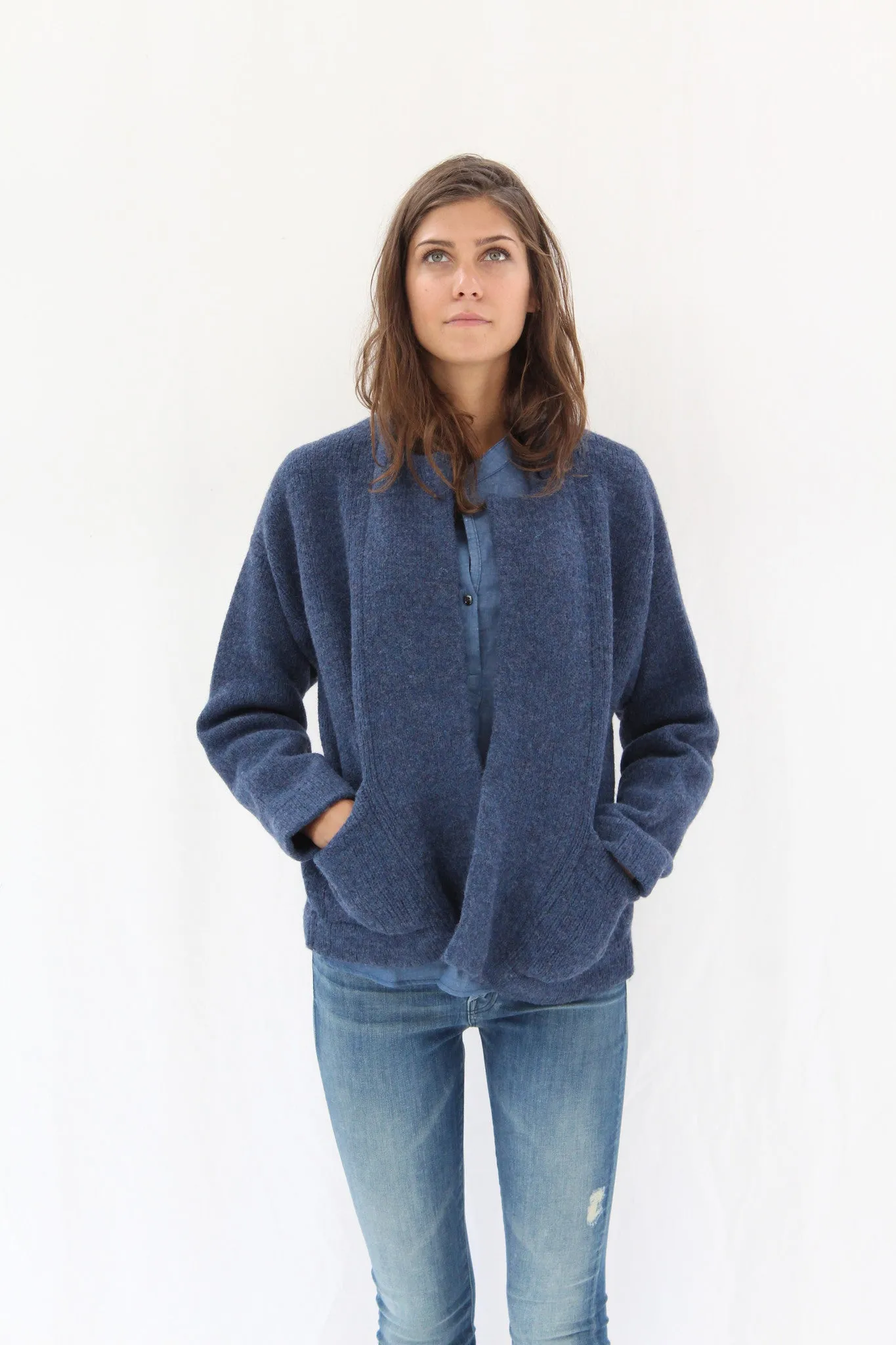 Lauren Manoogian Pea Coat Denim sold by Beklina product image thumbnail 2