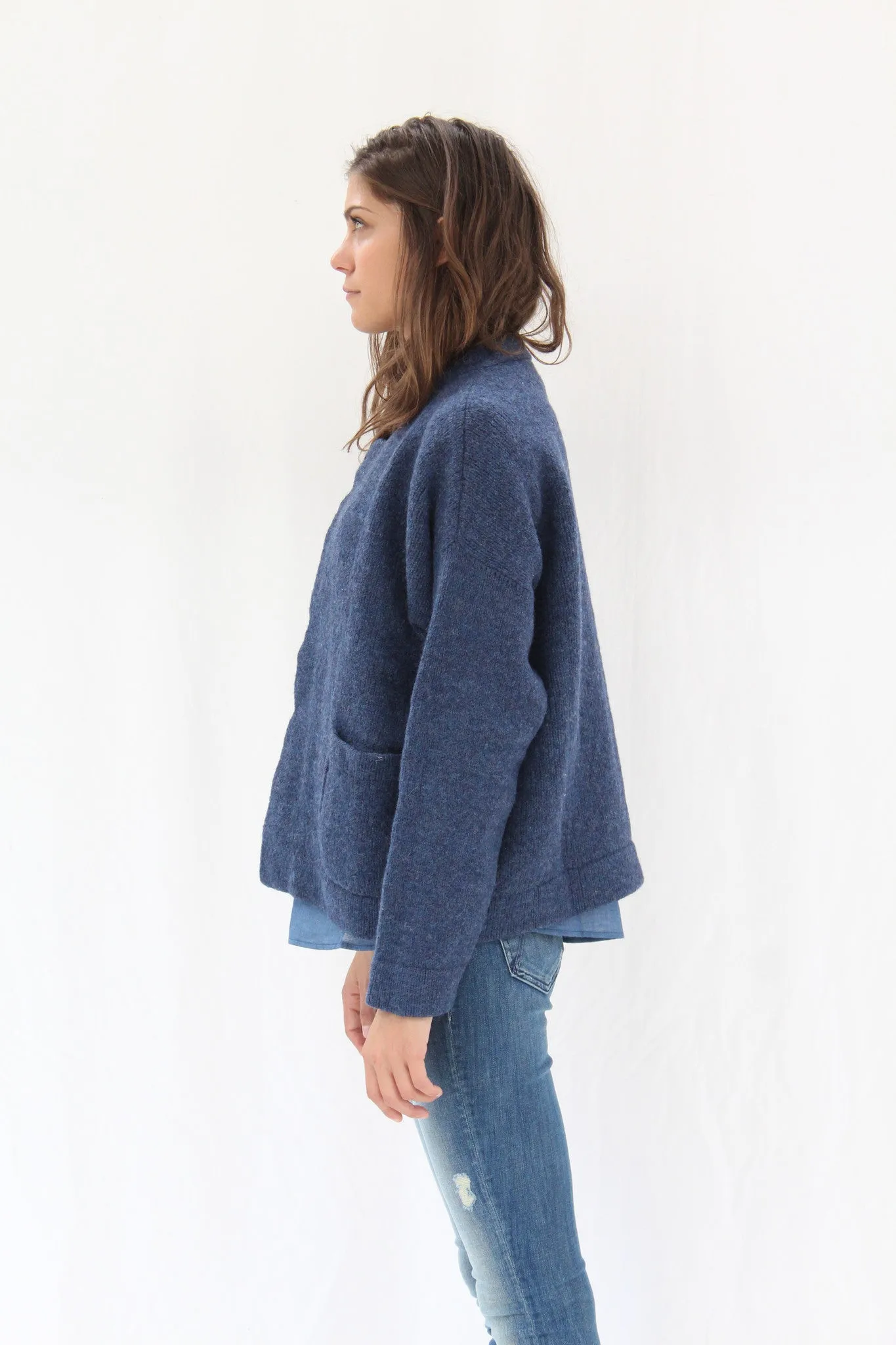 Lauren Manoogian Pea Coat Denim sold by Beklina product image thumbnail 3
