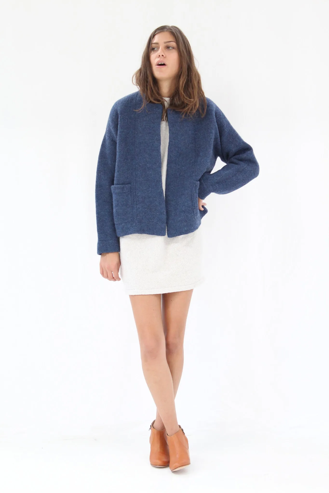 Lauren Manoogian Pea Coat Denim sold by Beklina product image thumbnail 5