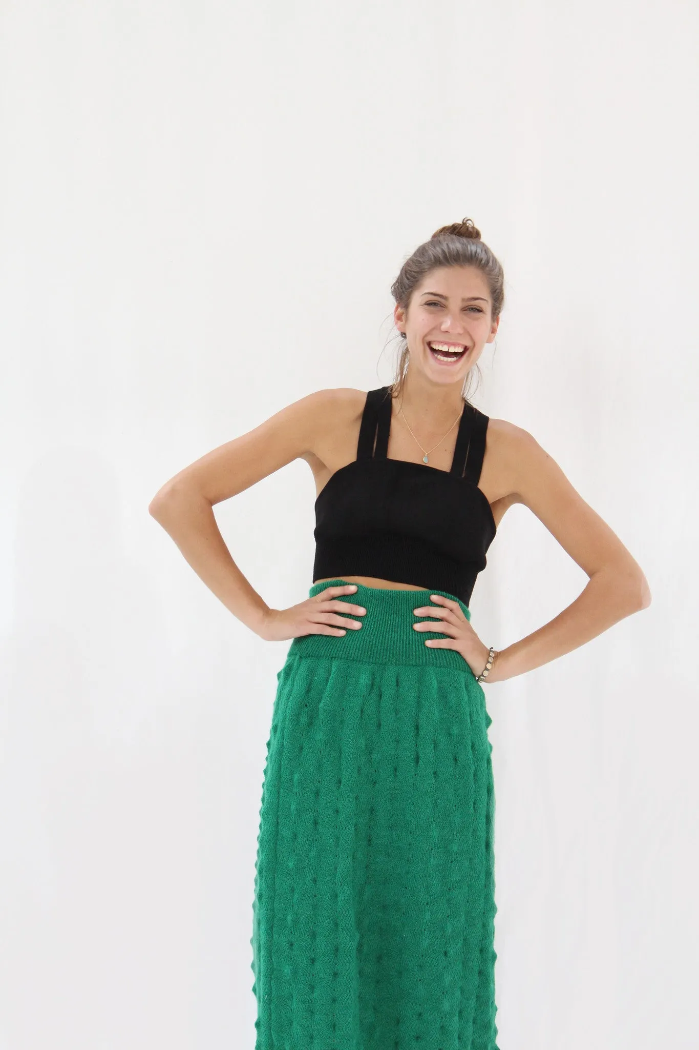 Diarte Iris Knit Top Black sold by Beklina