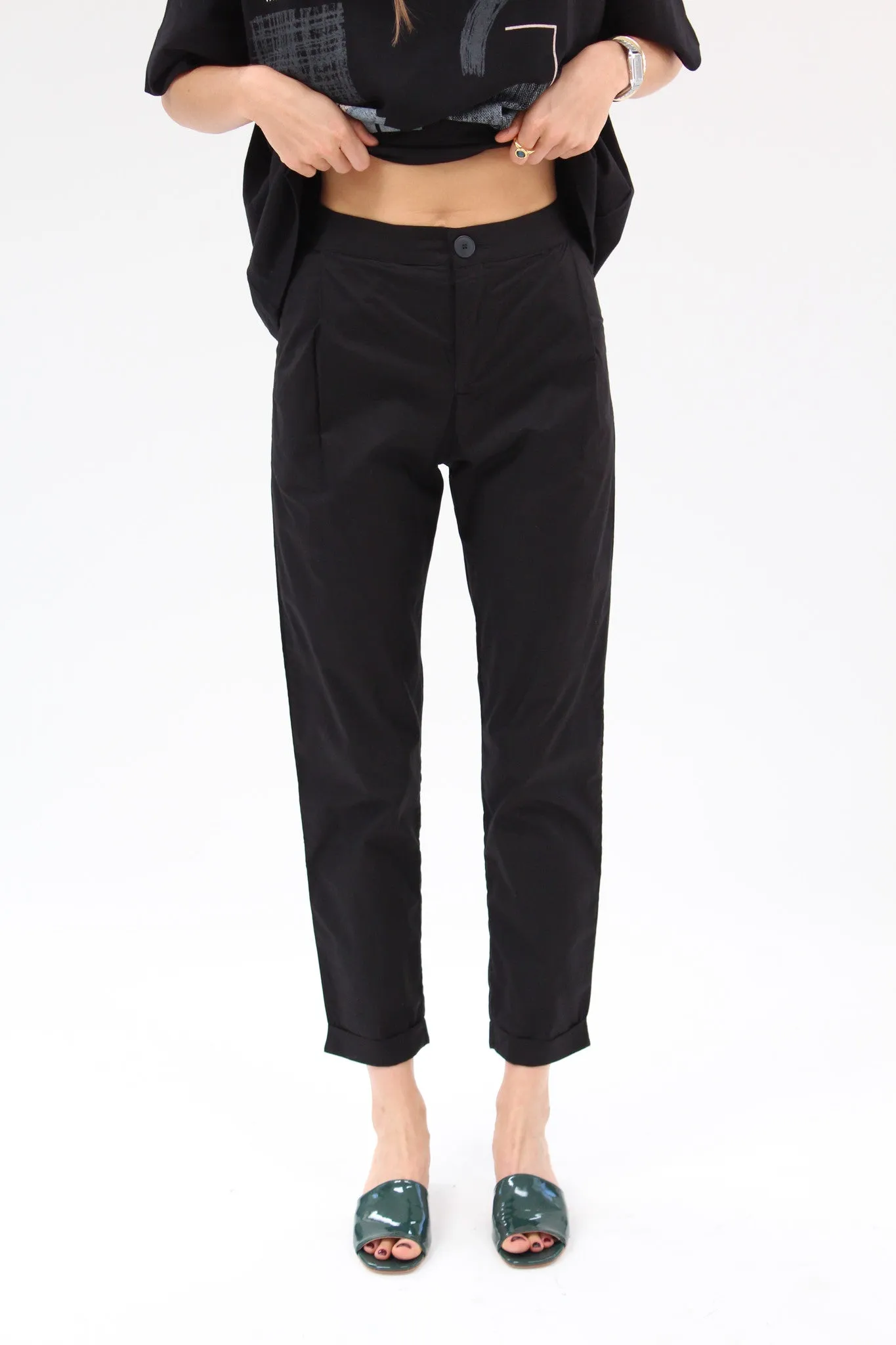 Kowtow Getaway Pant Black sold by Beklina