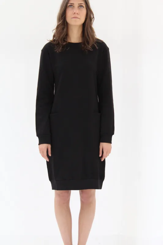 Kowtow Focus Dress Black made by Kowtow