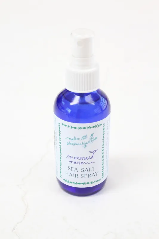 Captain Blackenship Mermaid Sea Salt Hair Spray made by Beklina