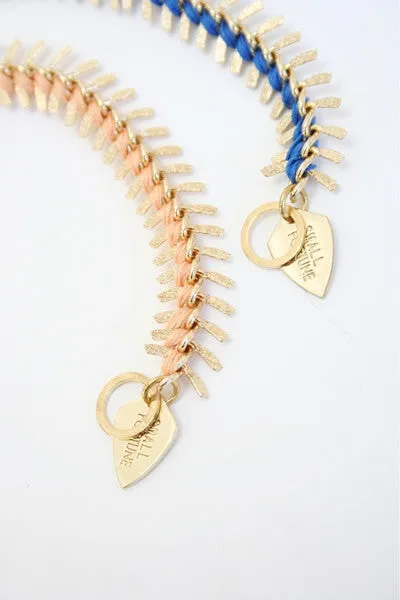 Lizzie Fortunato Scale Bracelet sold by Beklina