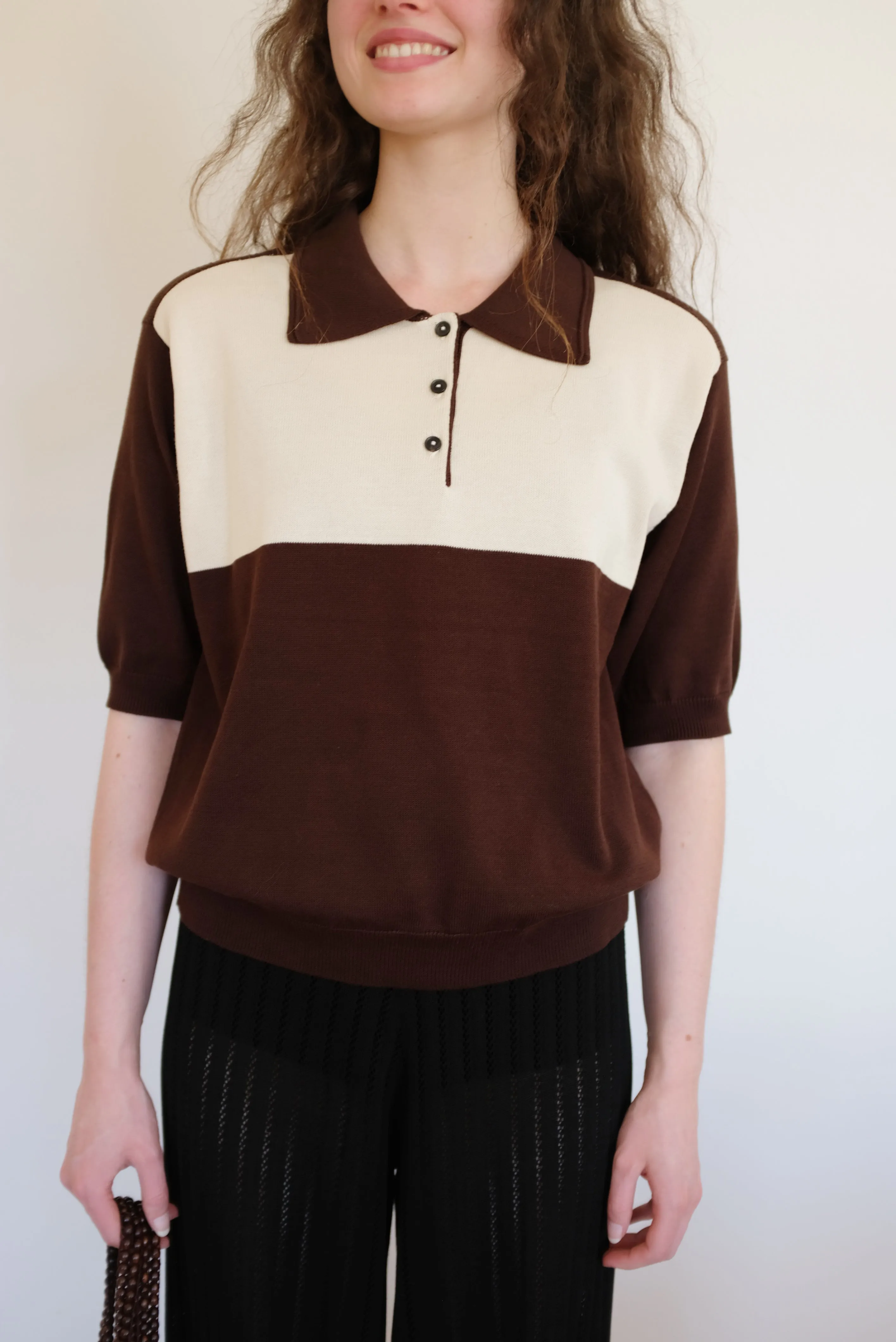 Cordera Organic Cotton Colorblock Polo sold by Beklina product image thumbnail 2