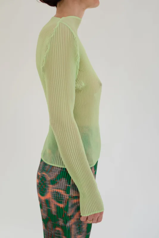 Julia Heuer Lee Top Lime Green made by Julia Heuer