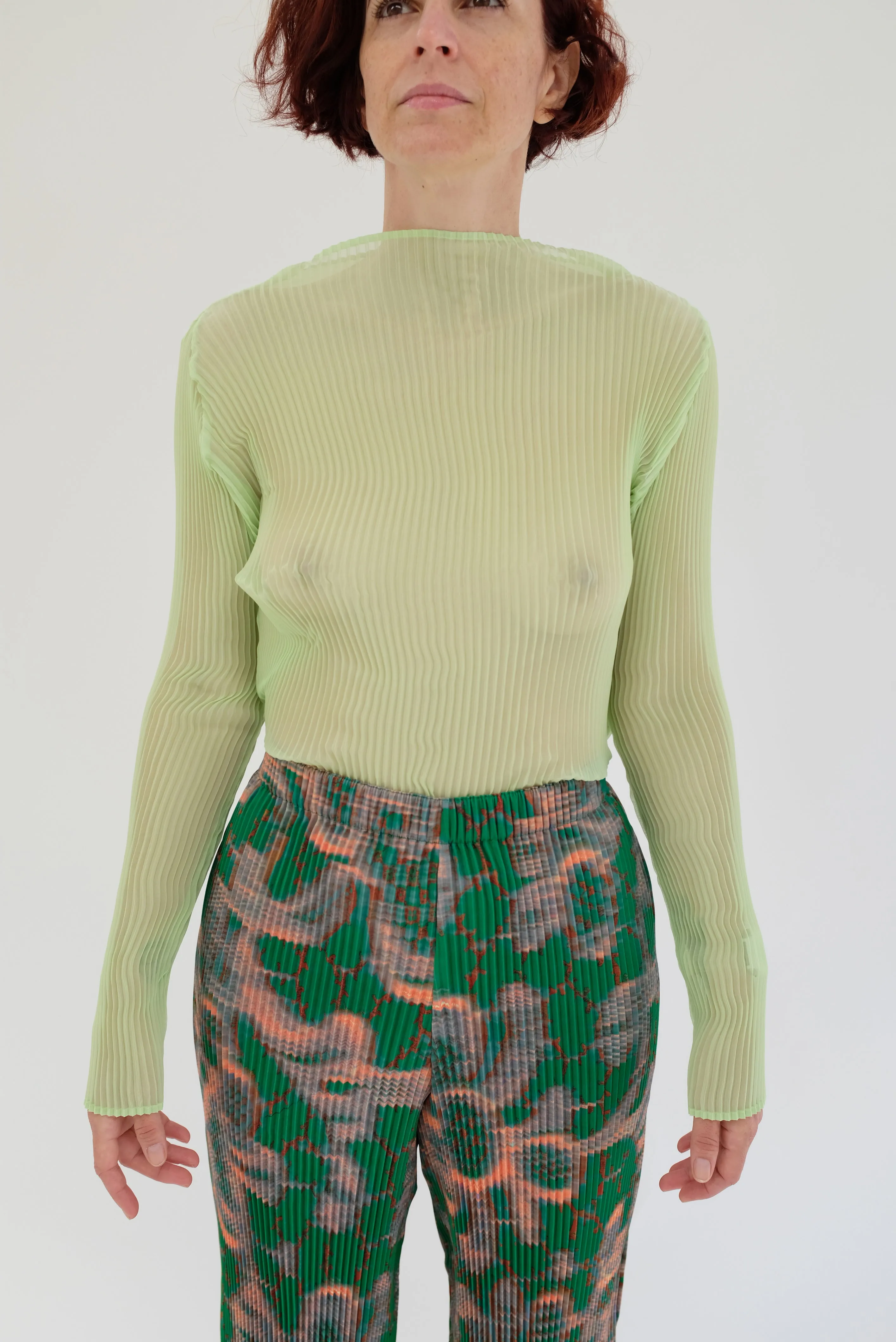 Julia Heuer Lee Top Lime Green sold by Beklina product image thumbnail 3