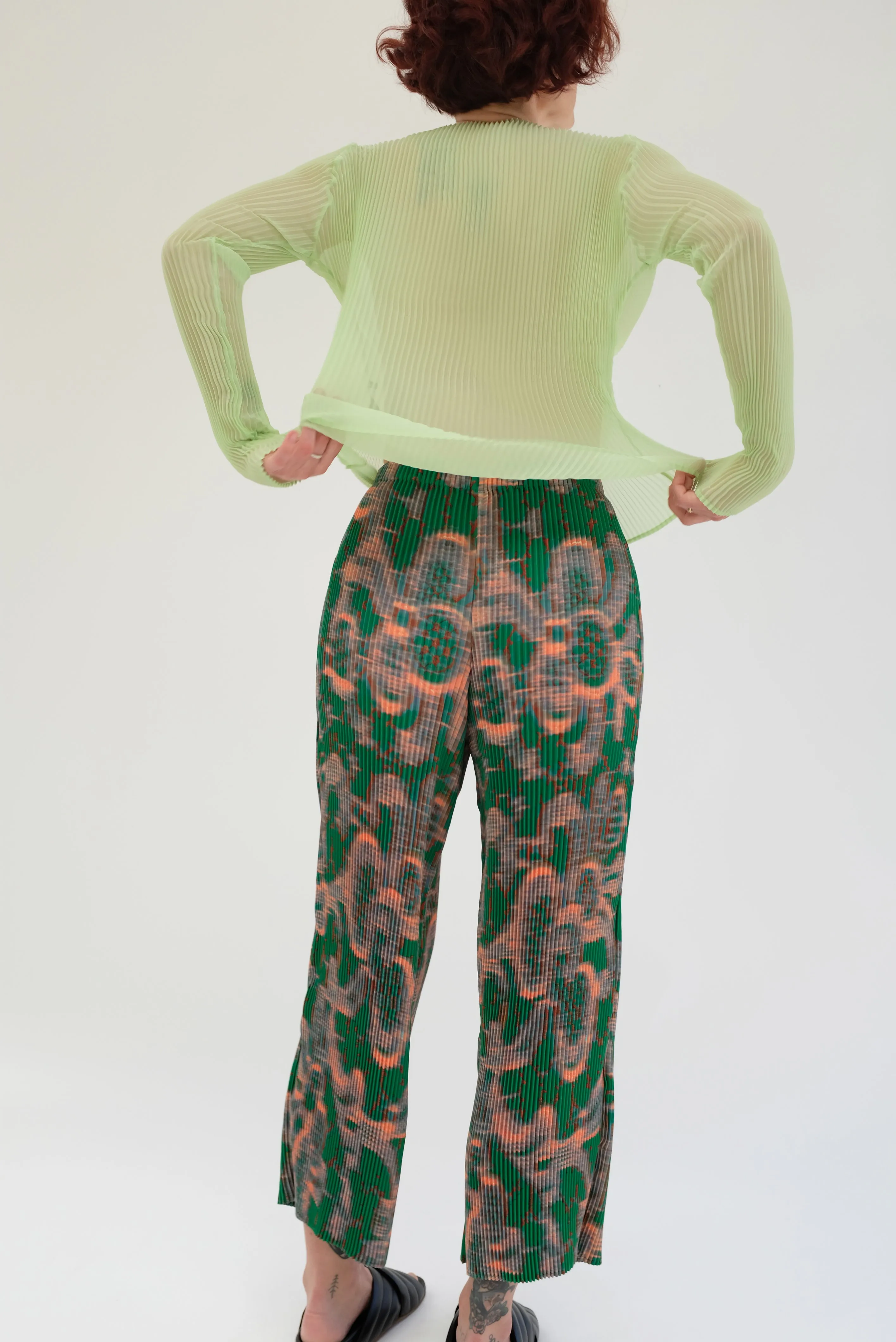 Julia Heuer Lee Top Lime Green sold by Beklina product image thumbnail 5