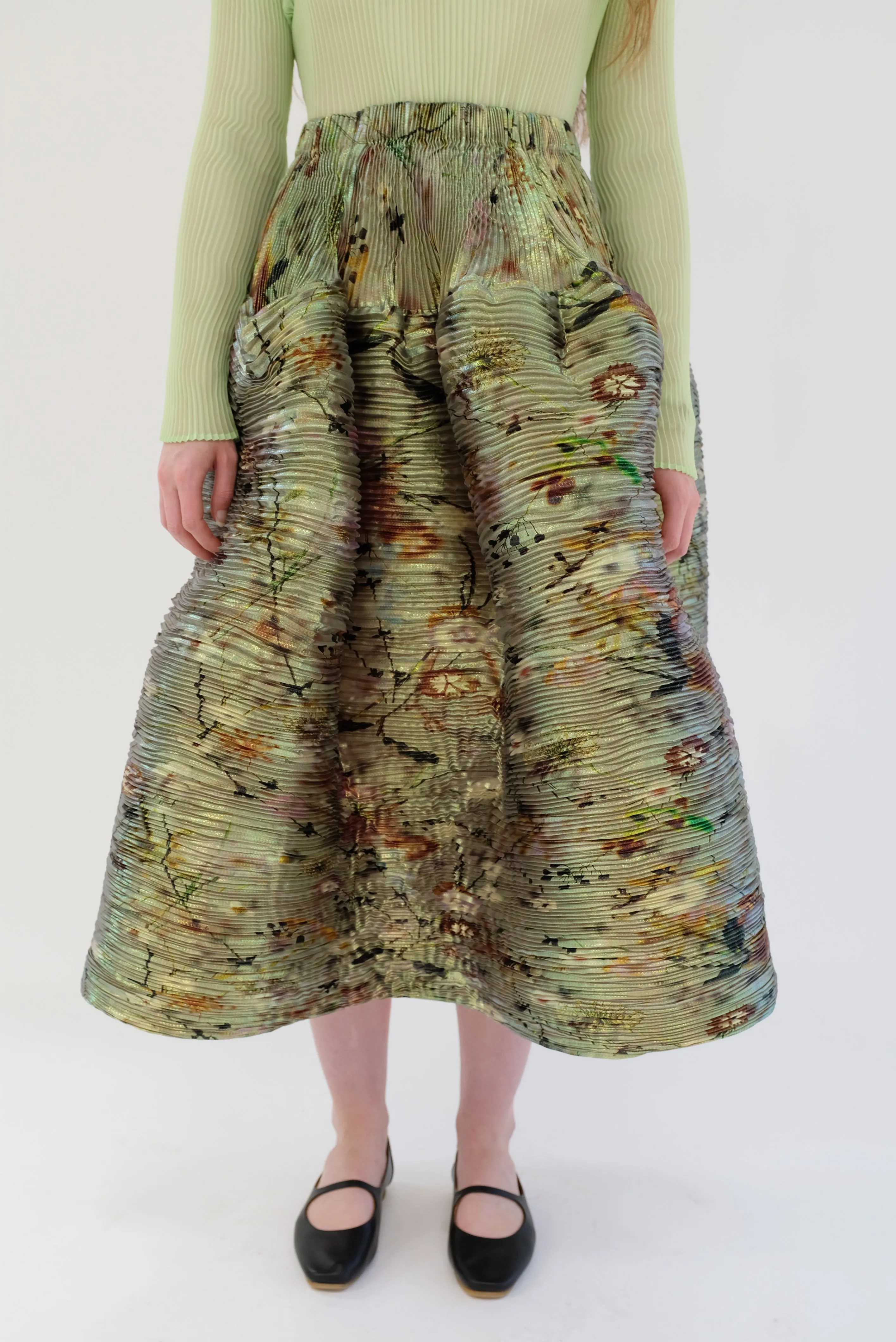 Julia Heuer Kenza Skirt Iridescent Frances sold by Beklina product image thumbnail 3