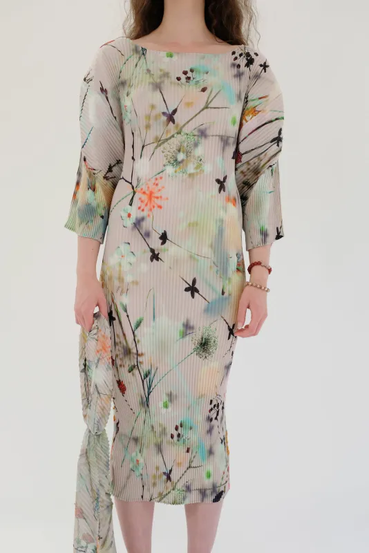 Julia Heuer Leila Pleated Dress Frances made by Julia Heuer