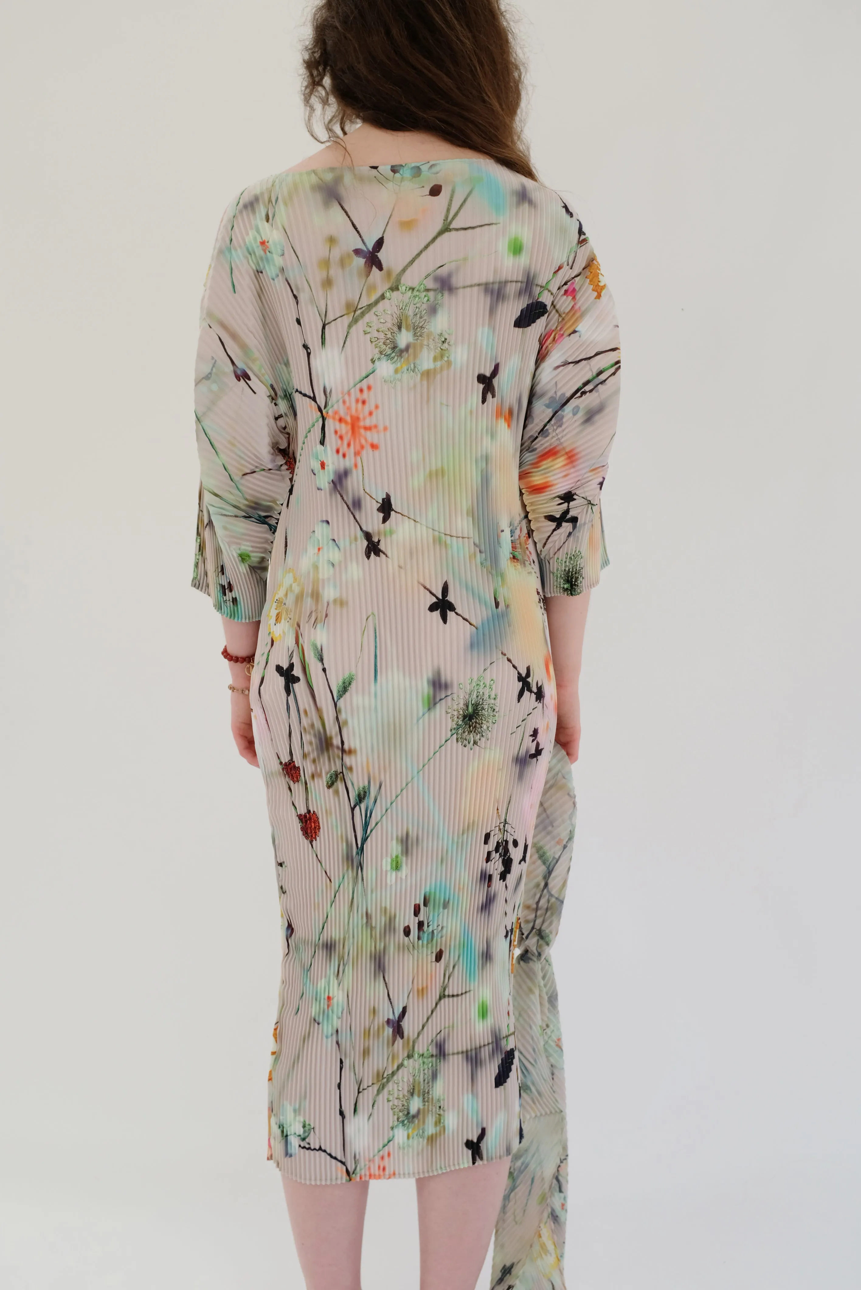 Julia Heuer Leila Pleated Dress Frances sold by Beklina product image thumbnail 4