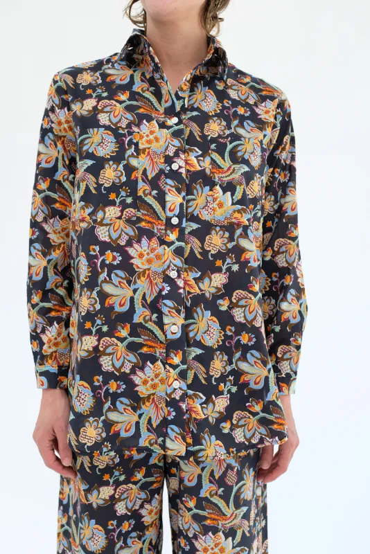 Samet Swan Shirt Mintz Chintz made by Beklina