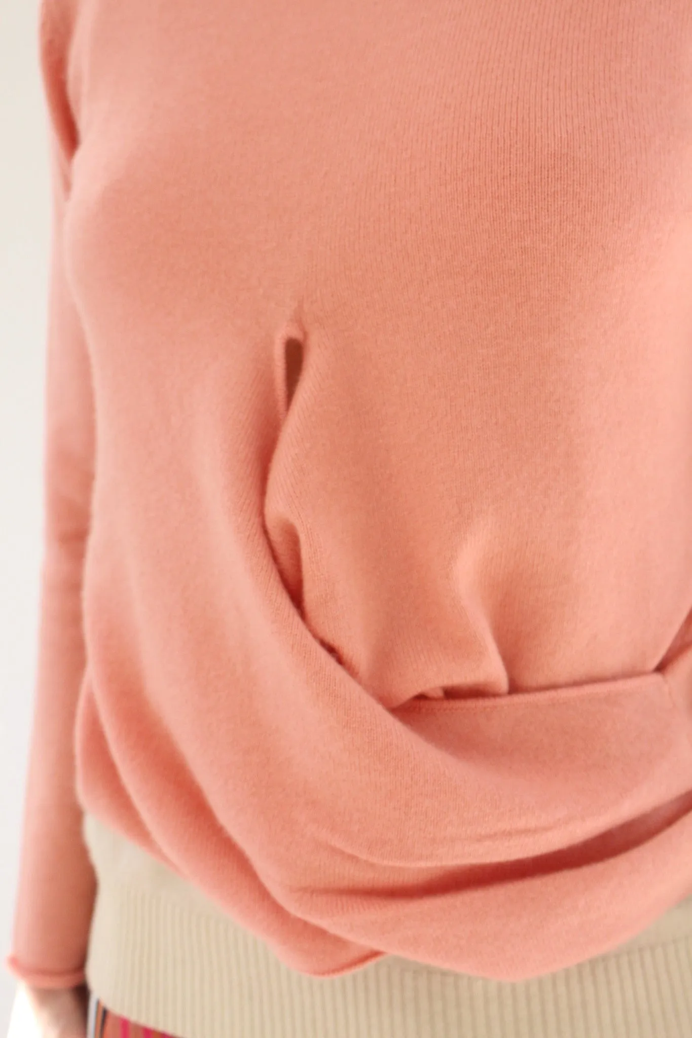 Beklina Cashmere Kanga Top Cantaloupe sold by Beklina product image thumbnail 2