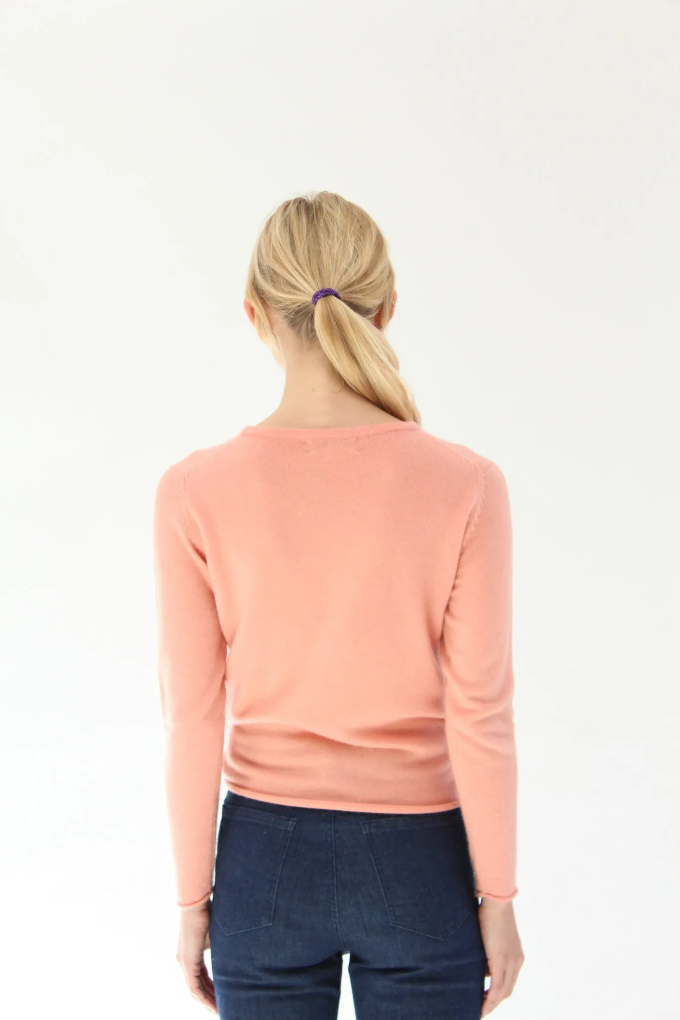 Beklina Cashmere Kanga Top Cantaloupe sold by Beklina product image thumbnail 3