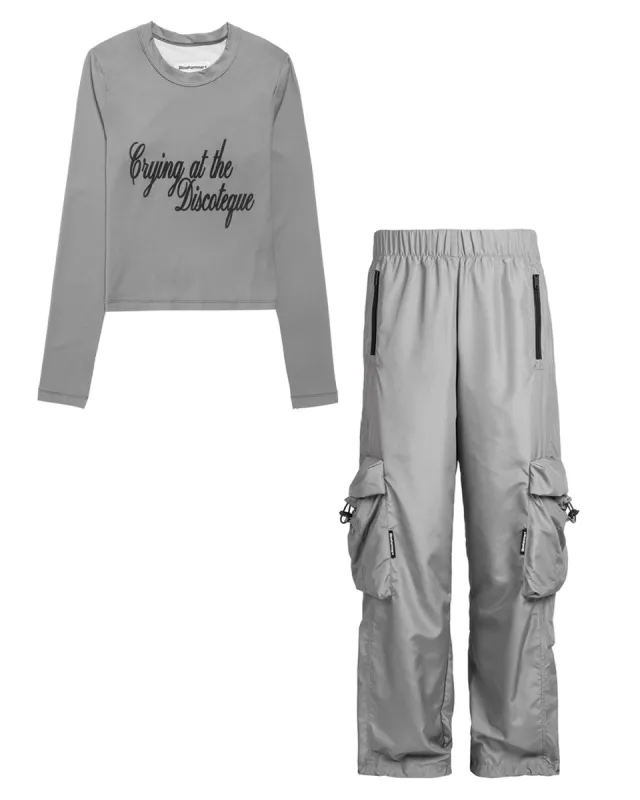 CRYING@DISCO Long Sleeve Shirt + Cargo made by Blowhammer